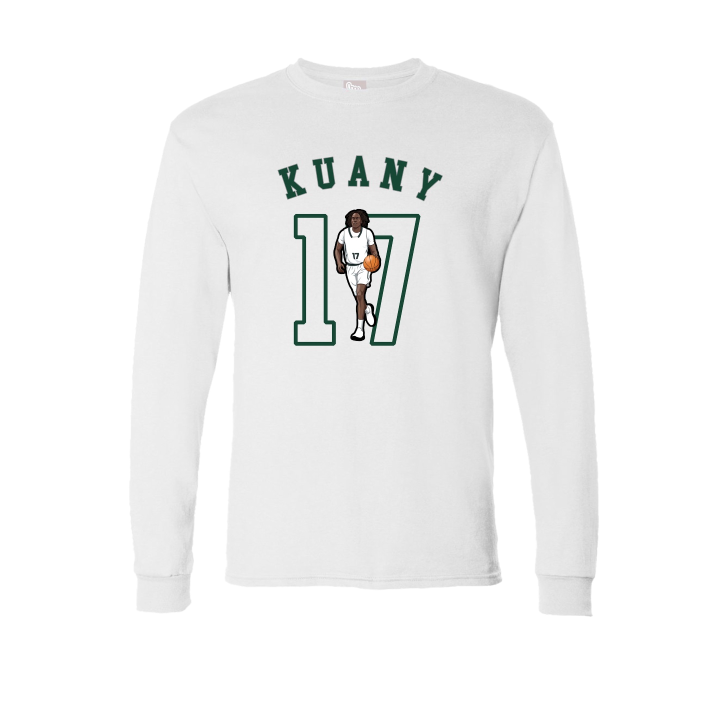 Long Sleeve Tee — Shirsey Arch in White