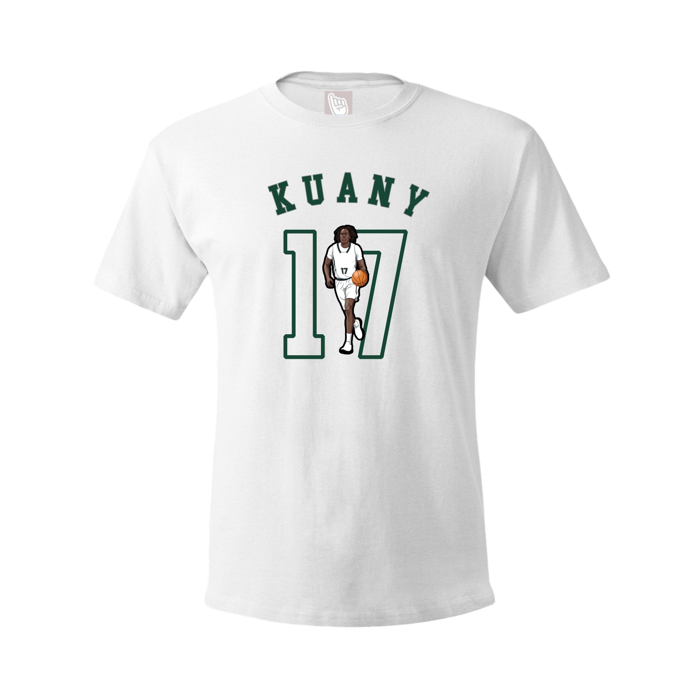 Youth Tee — Shirsey Arch in White