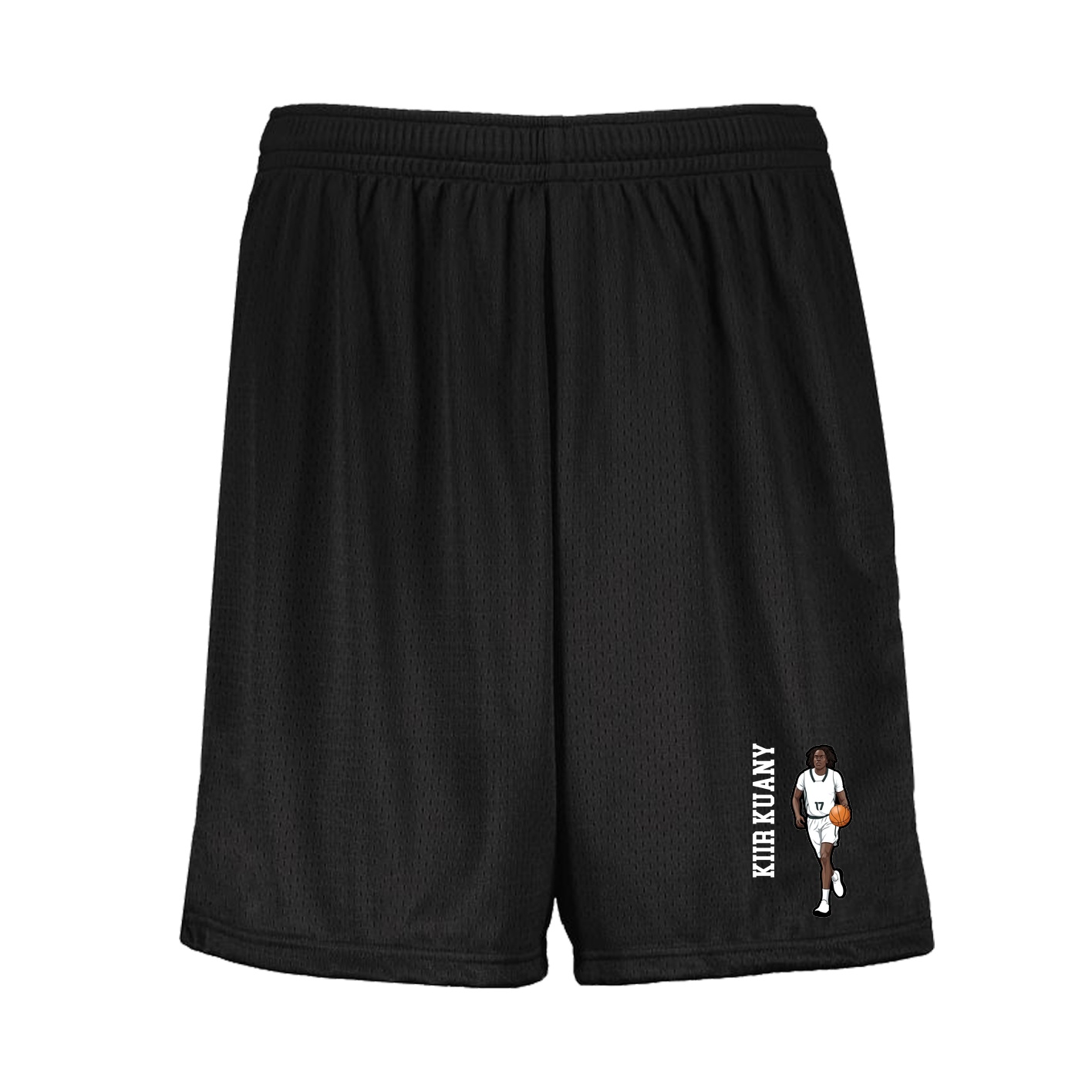 Shorts — Name Vertical in Black