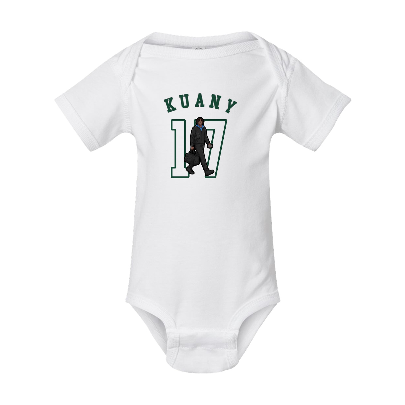 Baby Onesie — Shirsey Arch in White