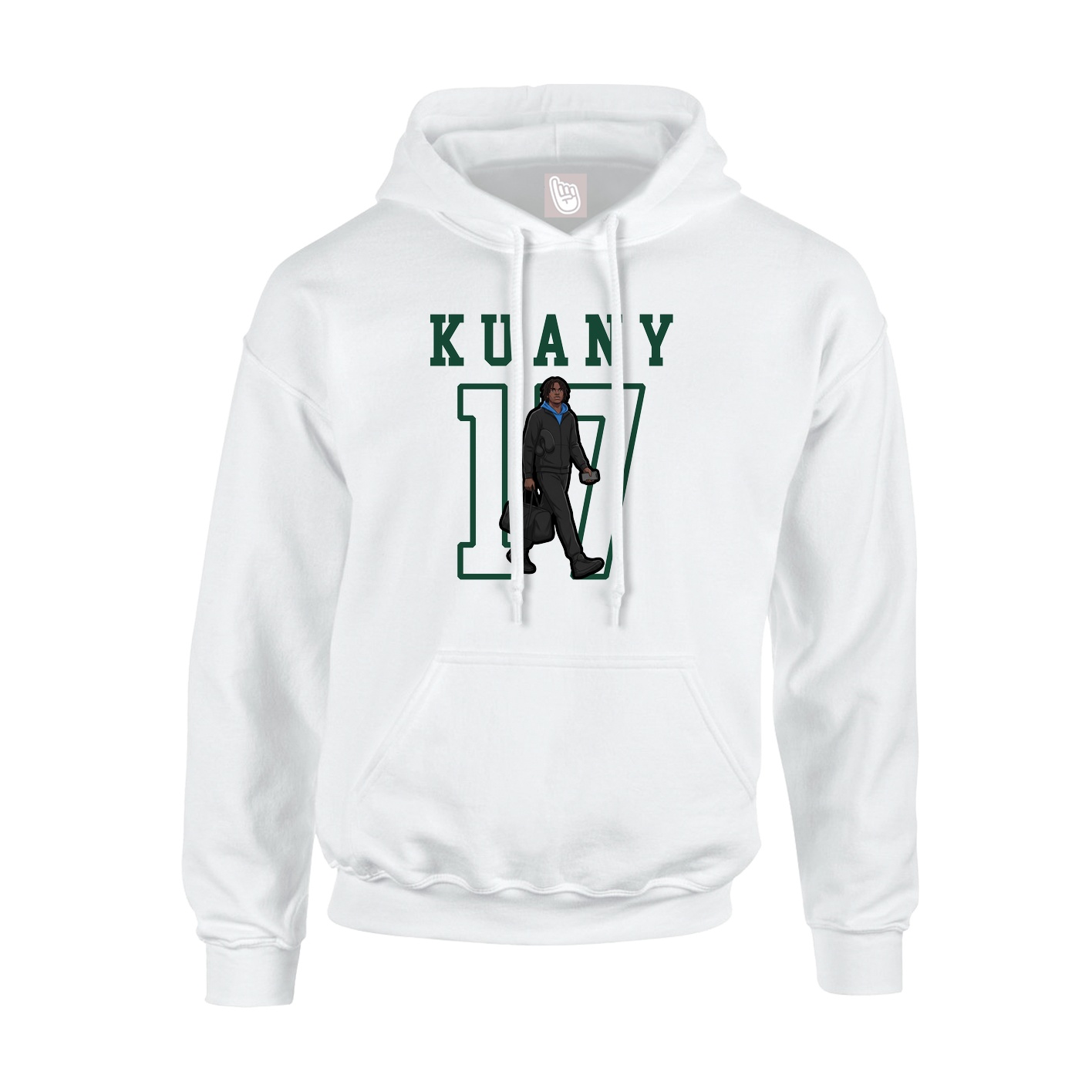 Youth Hoodie — Shirsey in White