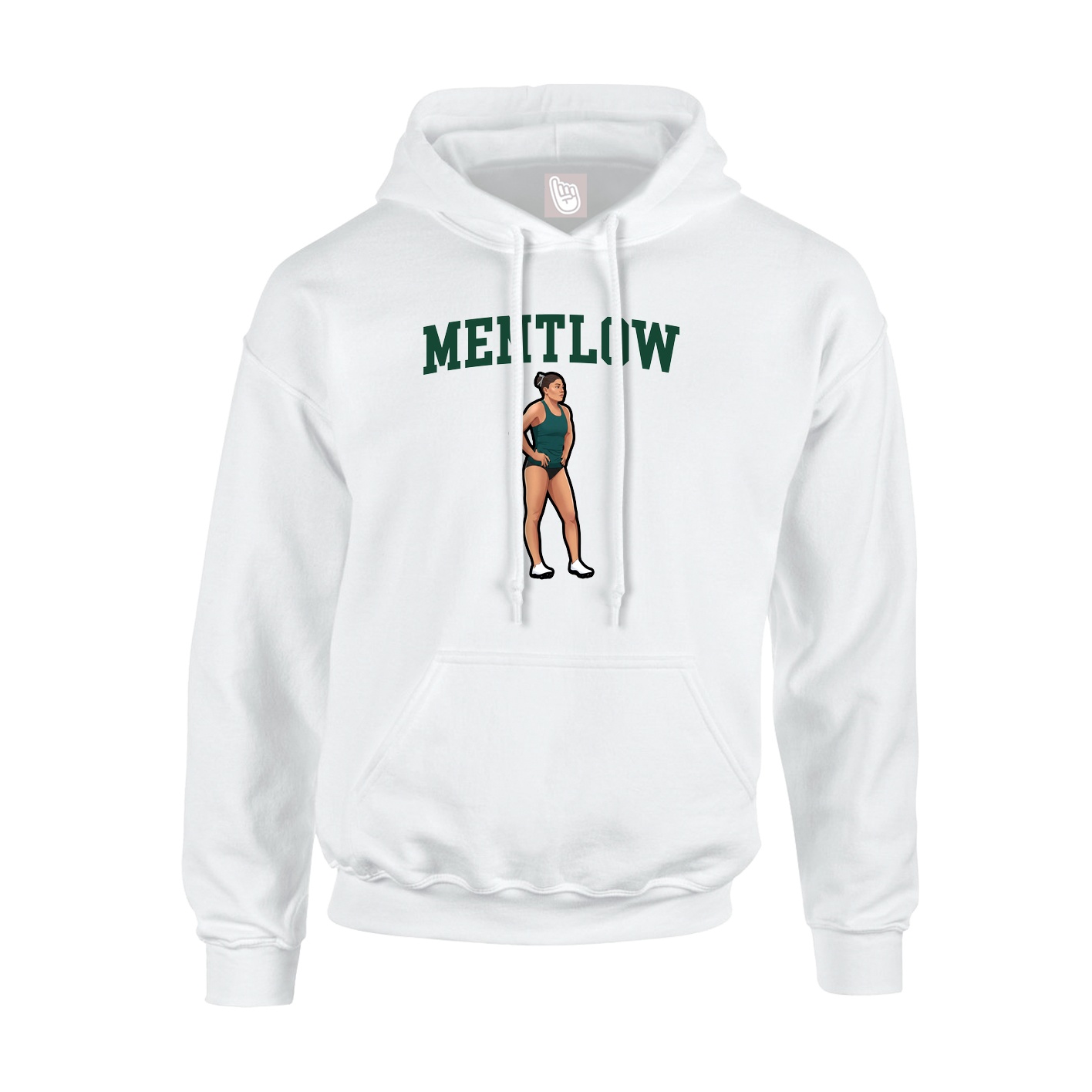 Hoodie — Shirsey in White