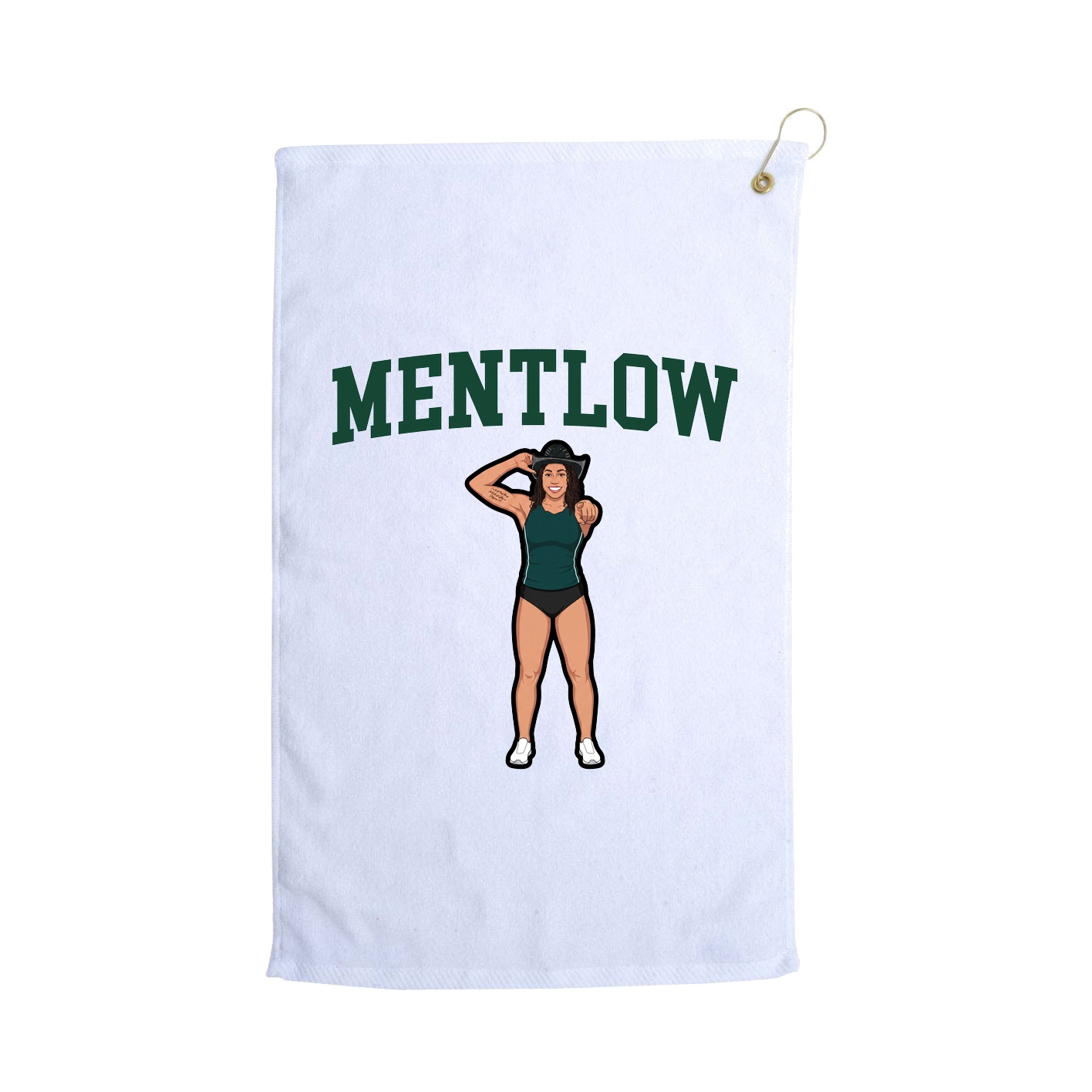 Golf Towel — Shirsey in White