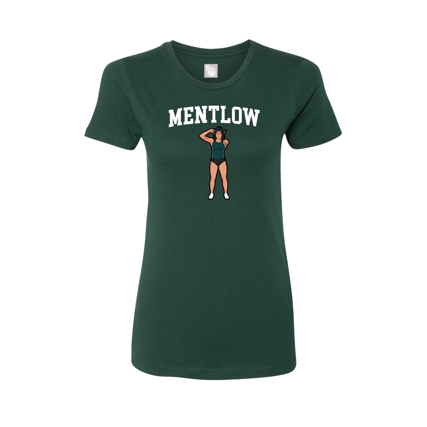 Fitted Women's Tee — Shirsey in Green