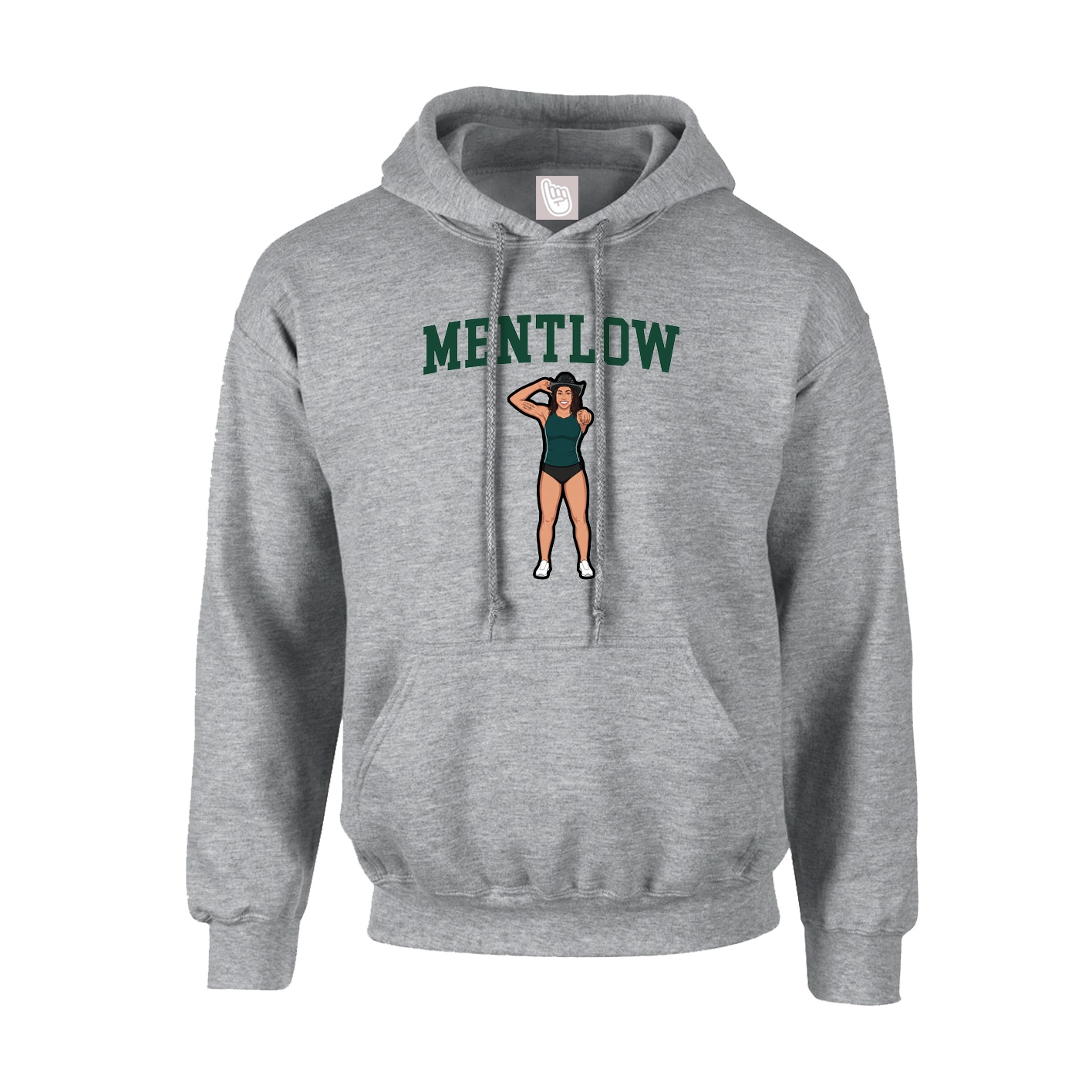 Hoodie — Shirsey in Grey