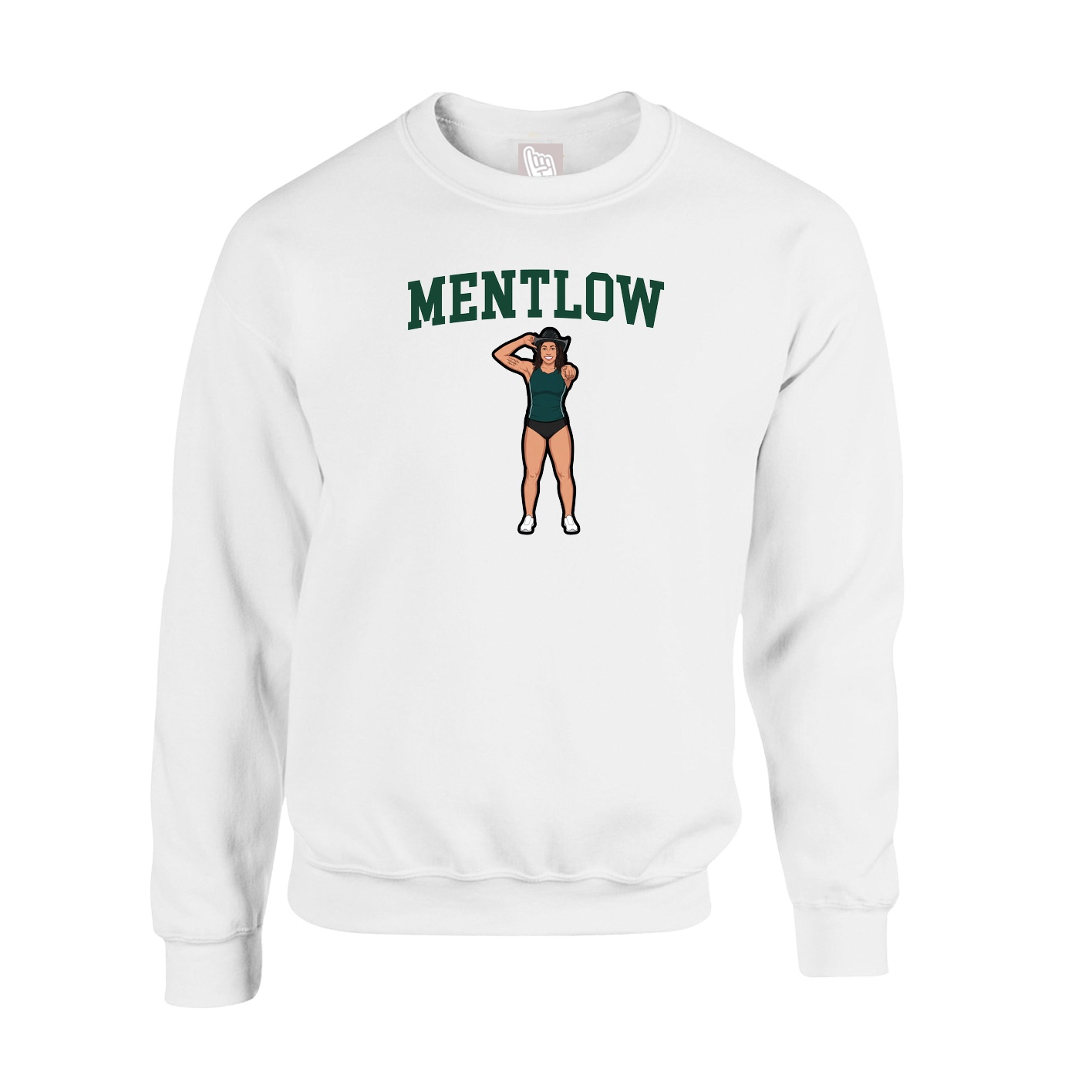 Fleece Crew — Shirsey in White