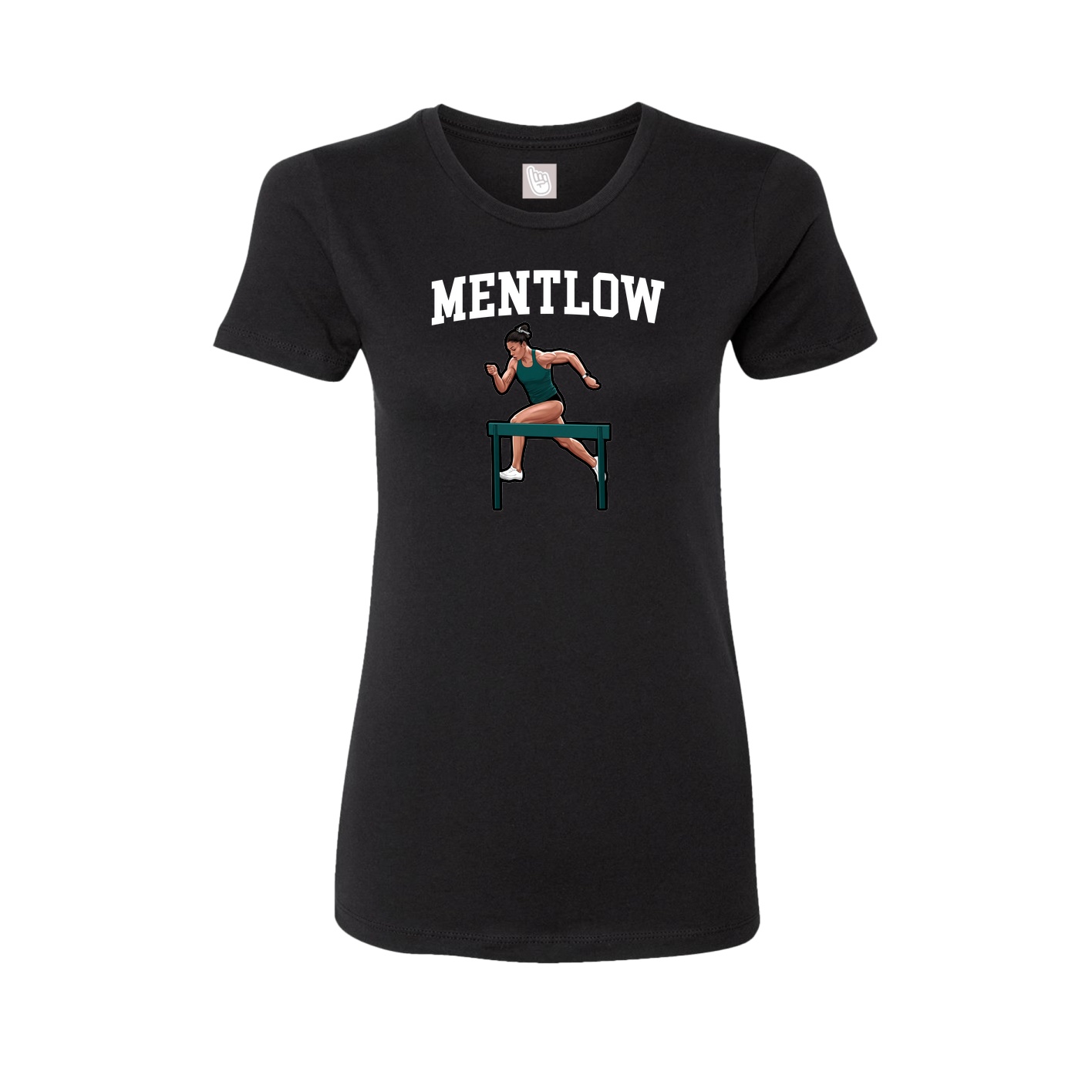 Fitted Women's Tee — Shirsey in Black
