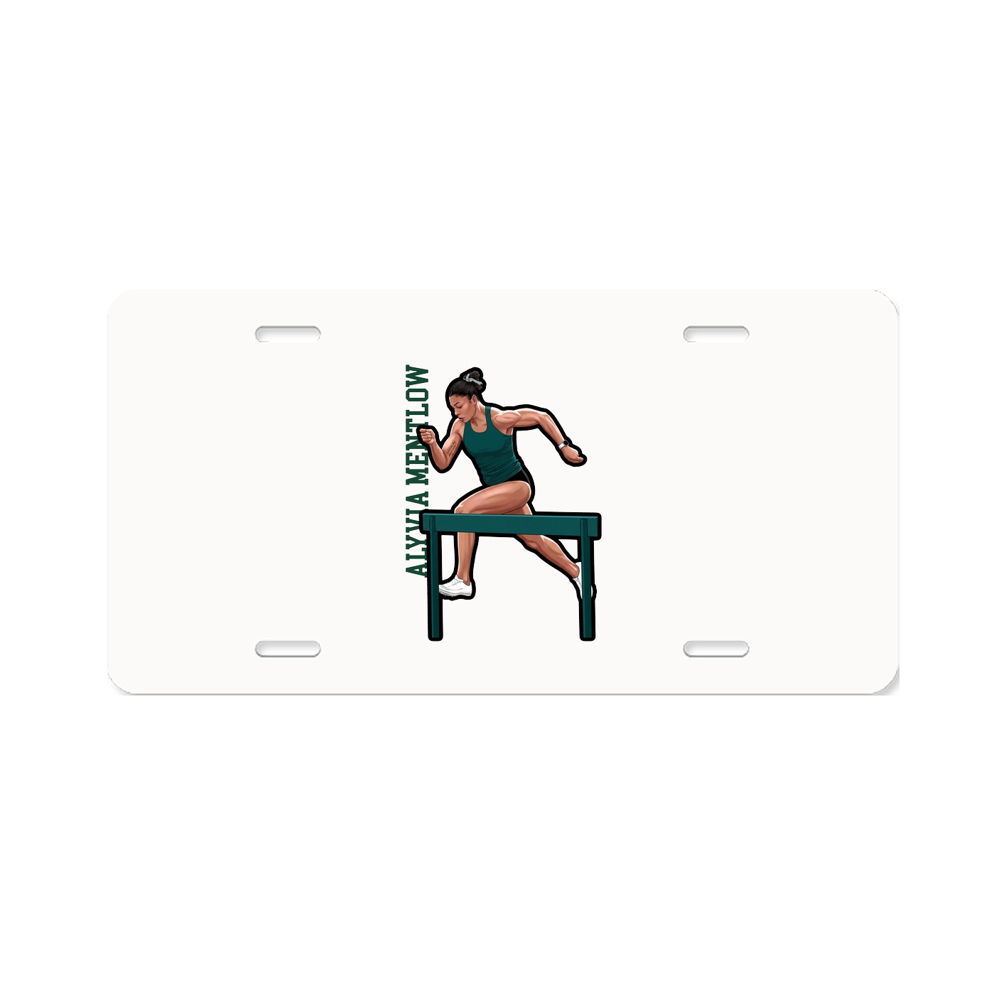 Aluminum License Plate