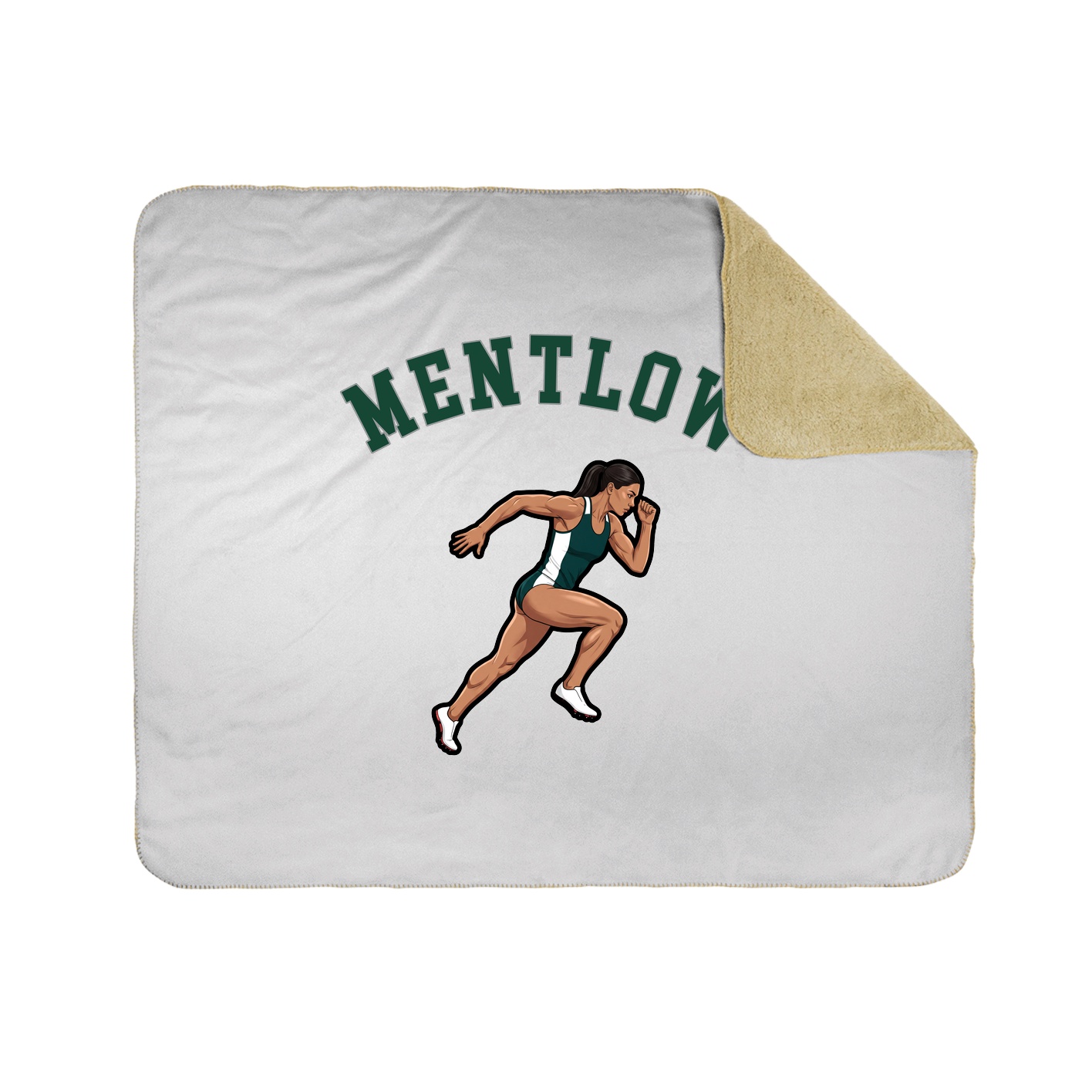 Throw Blanket — Shirsey Arch in White