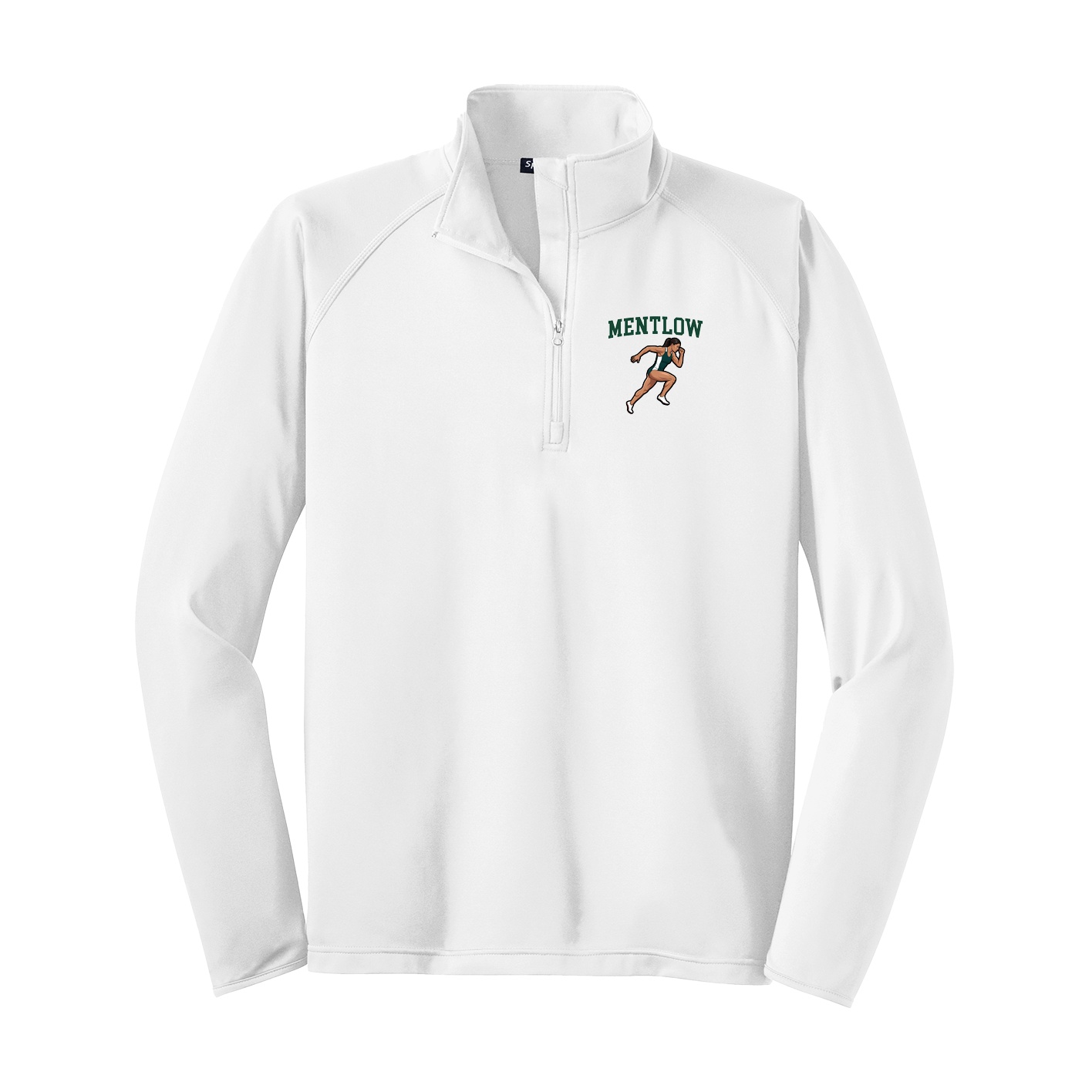 Q-Zip Pullover — Shirsey in White