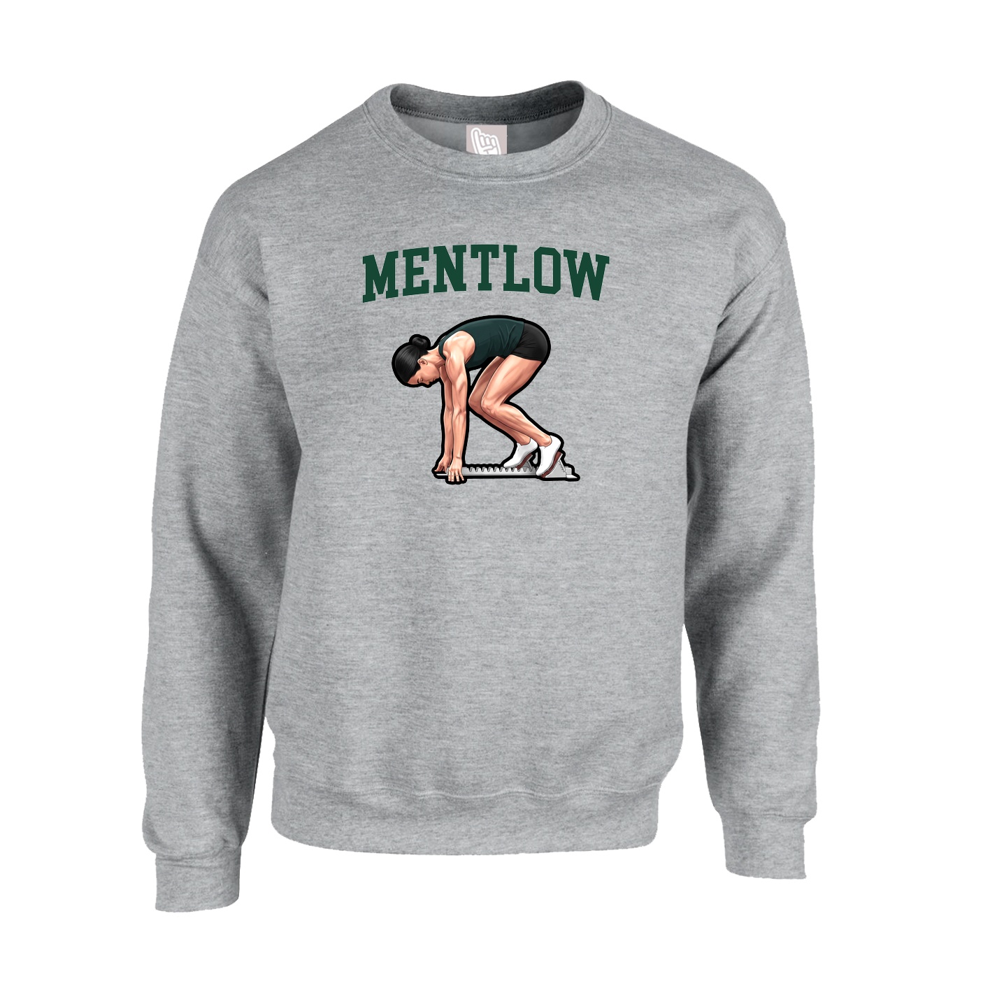 Fleece Crew — Shirsey in Grey