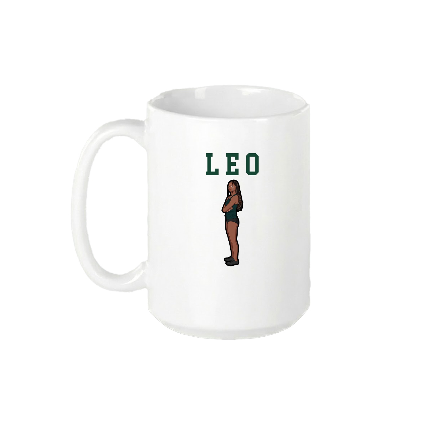 15oz Coffee Mug — Shirsey in White