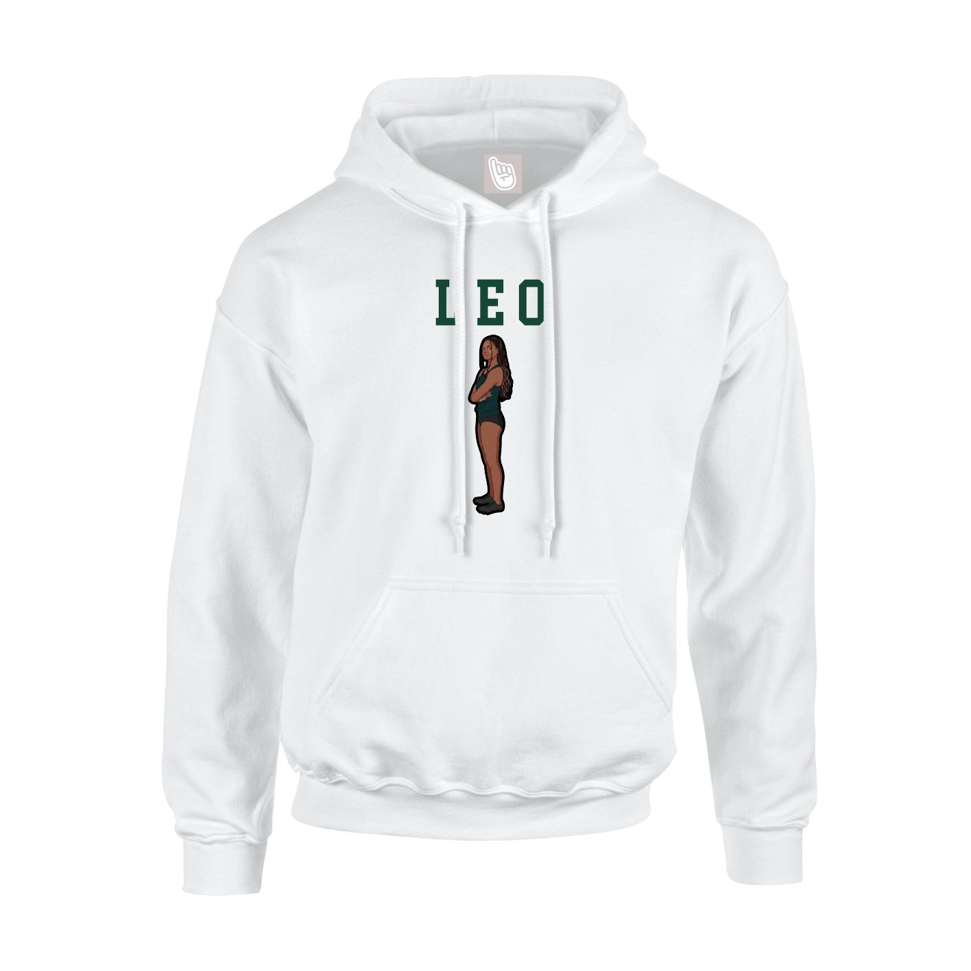 Youth Hoodie — Shirsey in White
