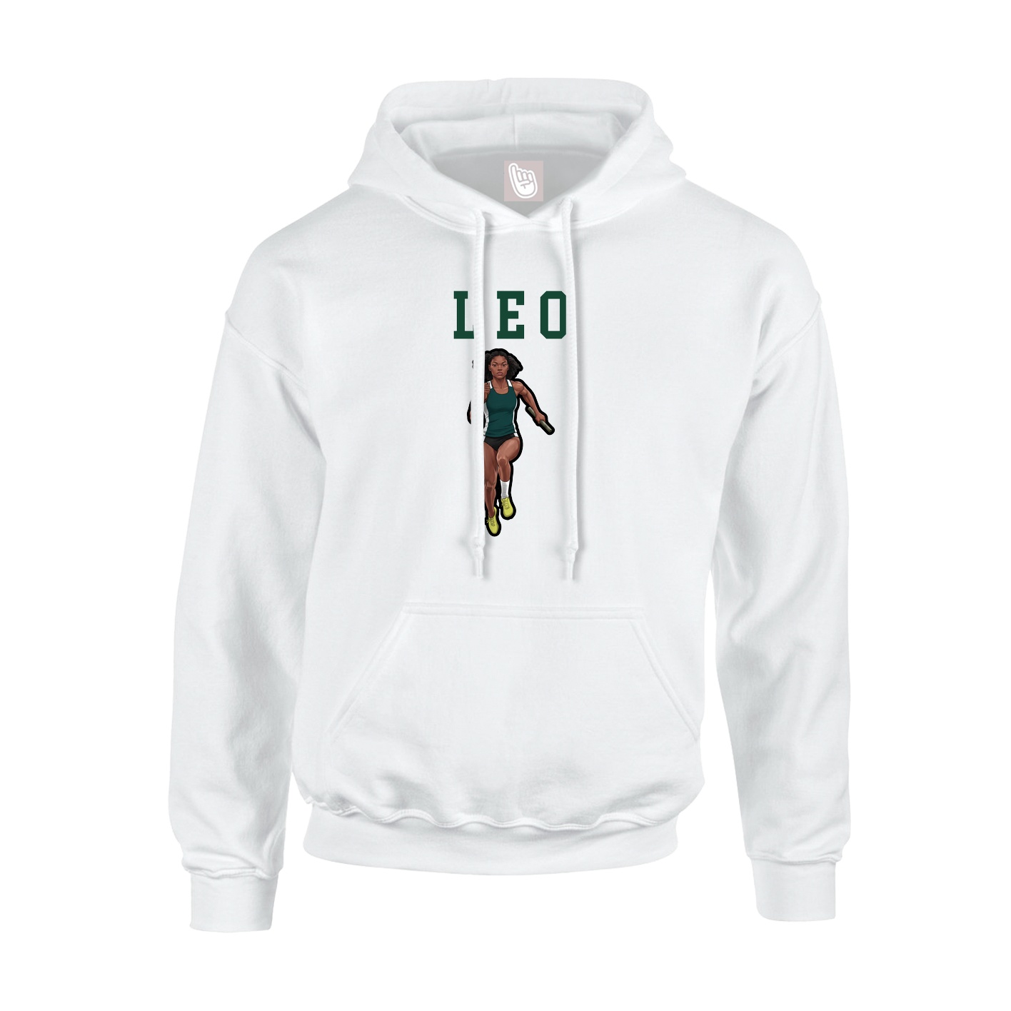 Hoodie — Shirsey in White
