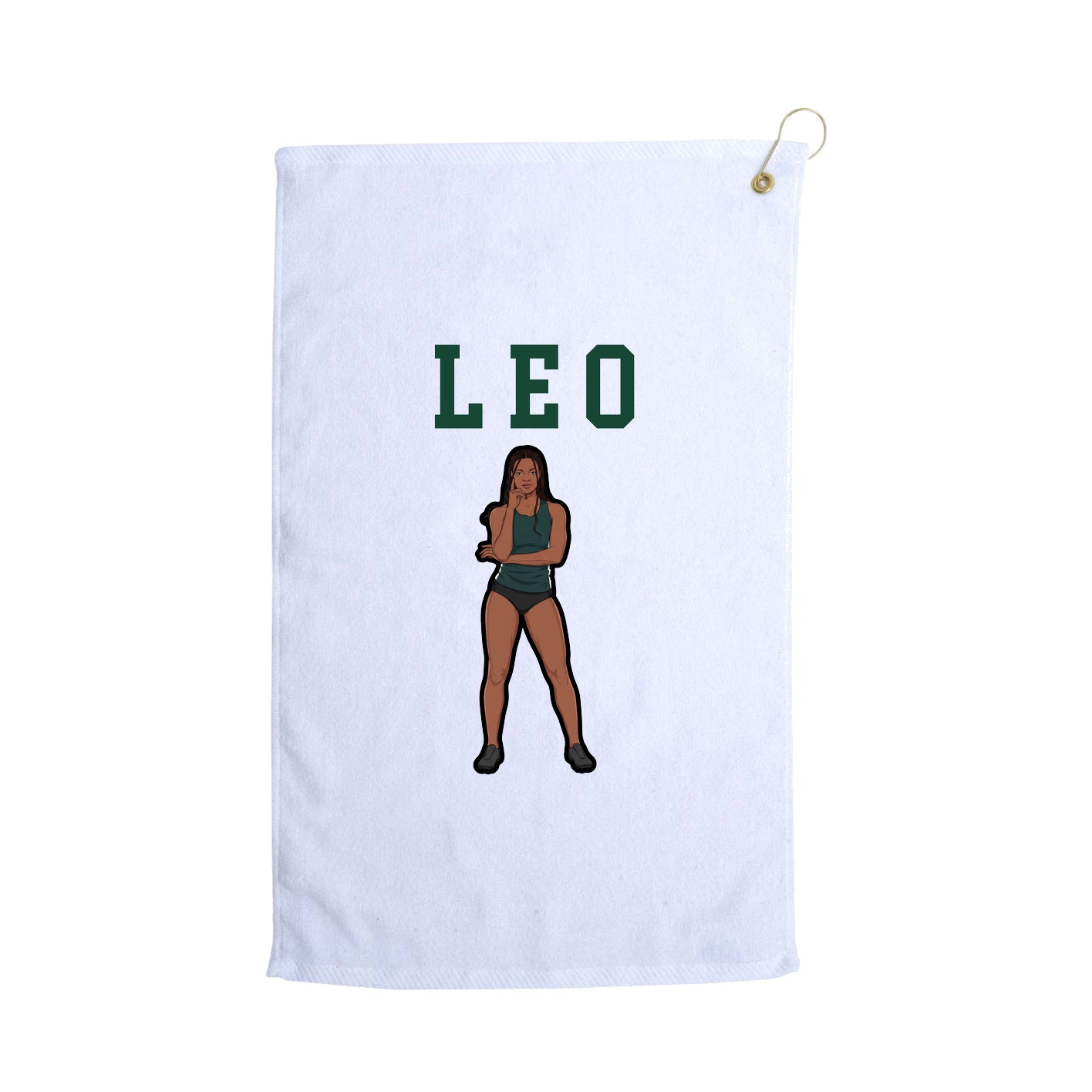 Golf Towel — Shirsey in White