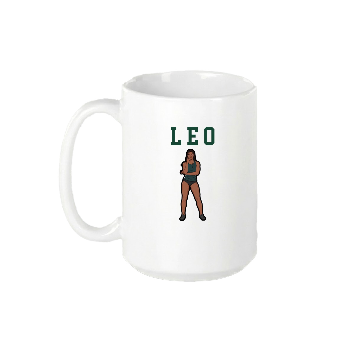 15oz Coffee Mug — Shirsey in White