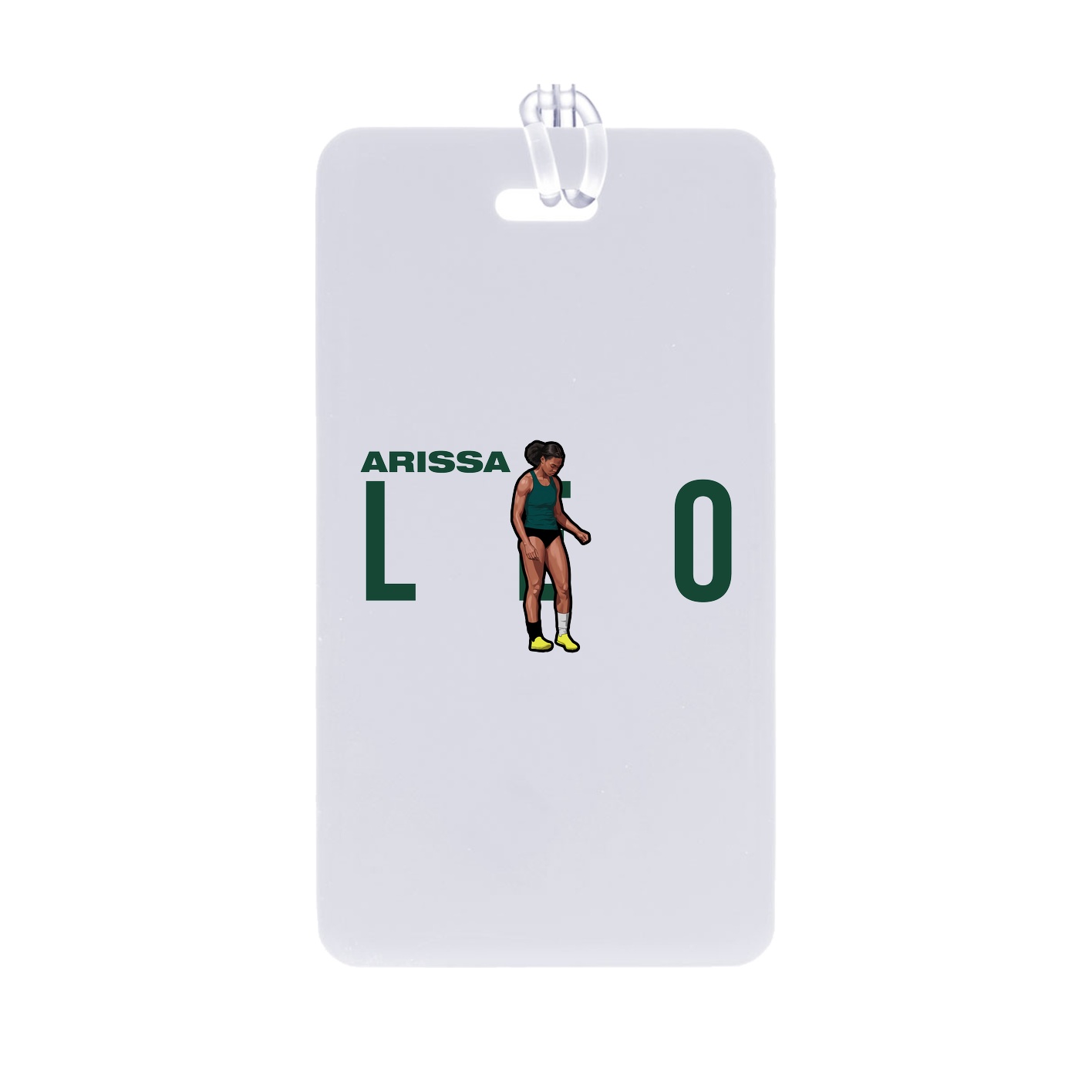 Bag Tag — Player Name in Classic