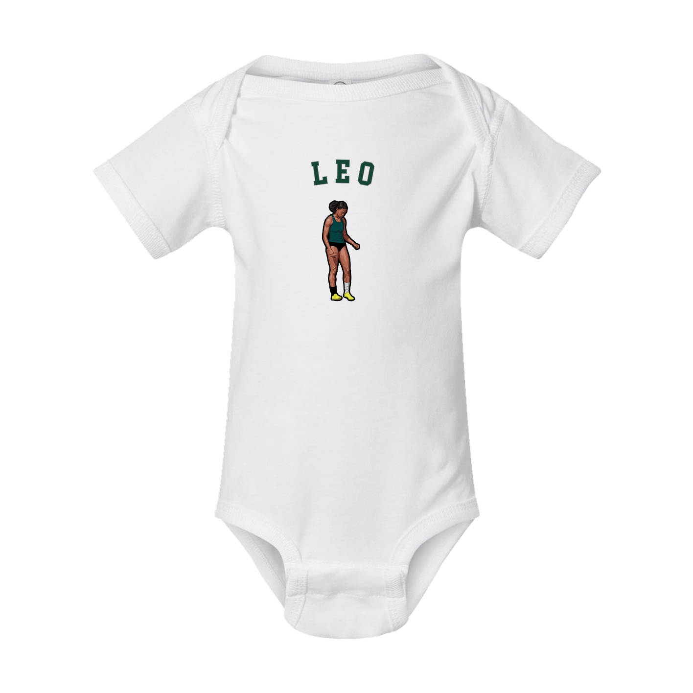 Baby Onesie — Shirsey Arch in White