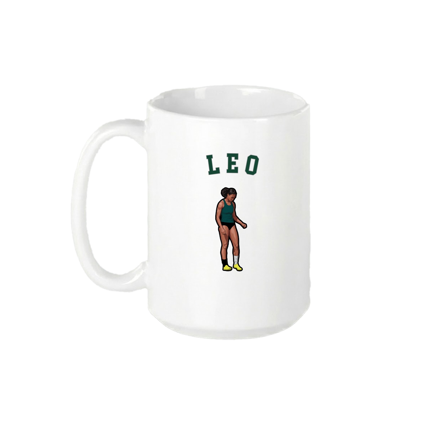 15oz Coffee Mug — Shirsey Arch in White