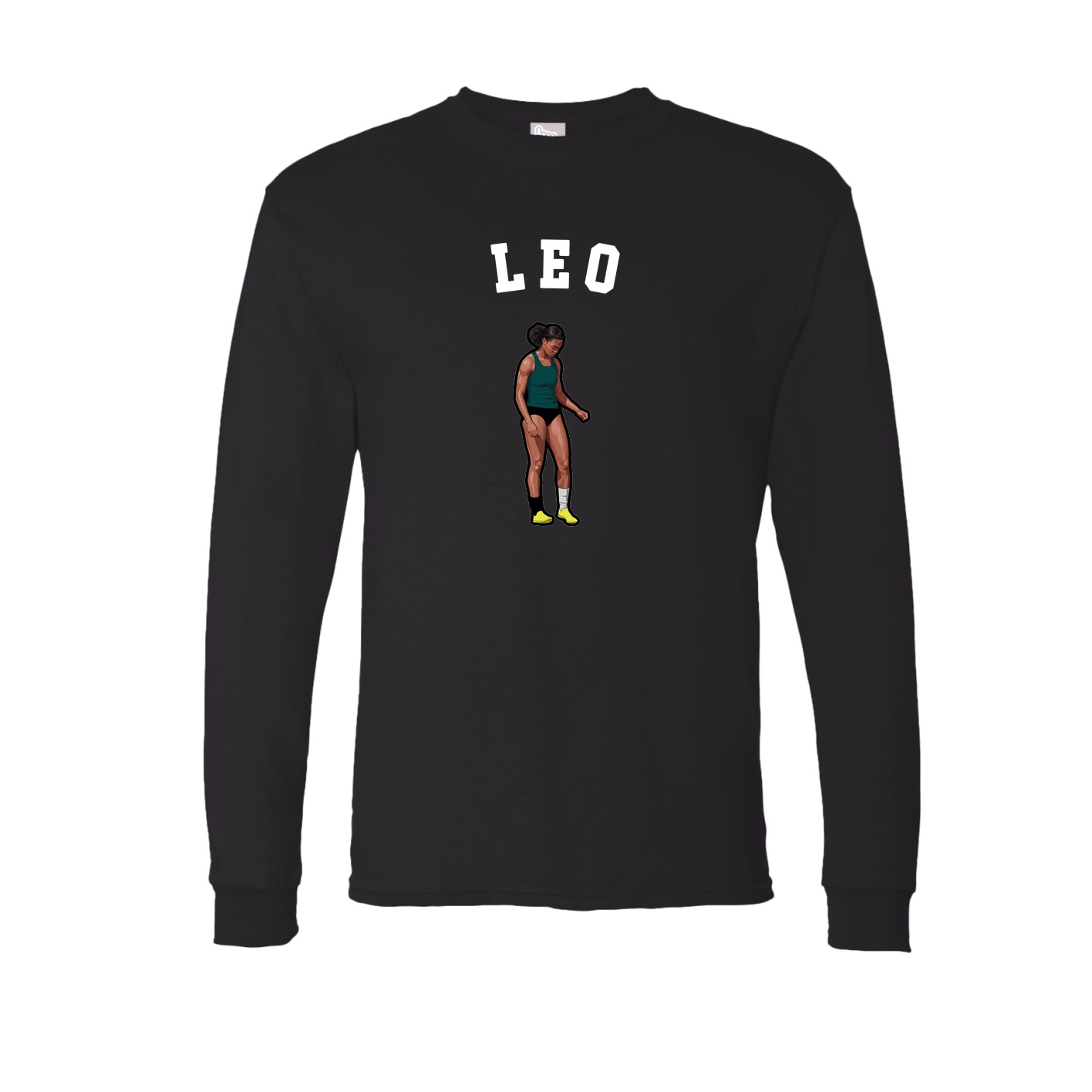 Long Sleeve Tee — Shirsey Arch in Black