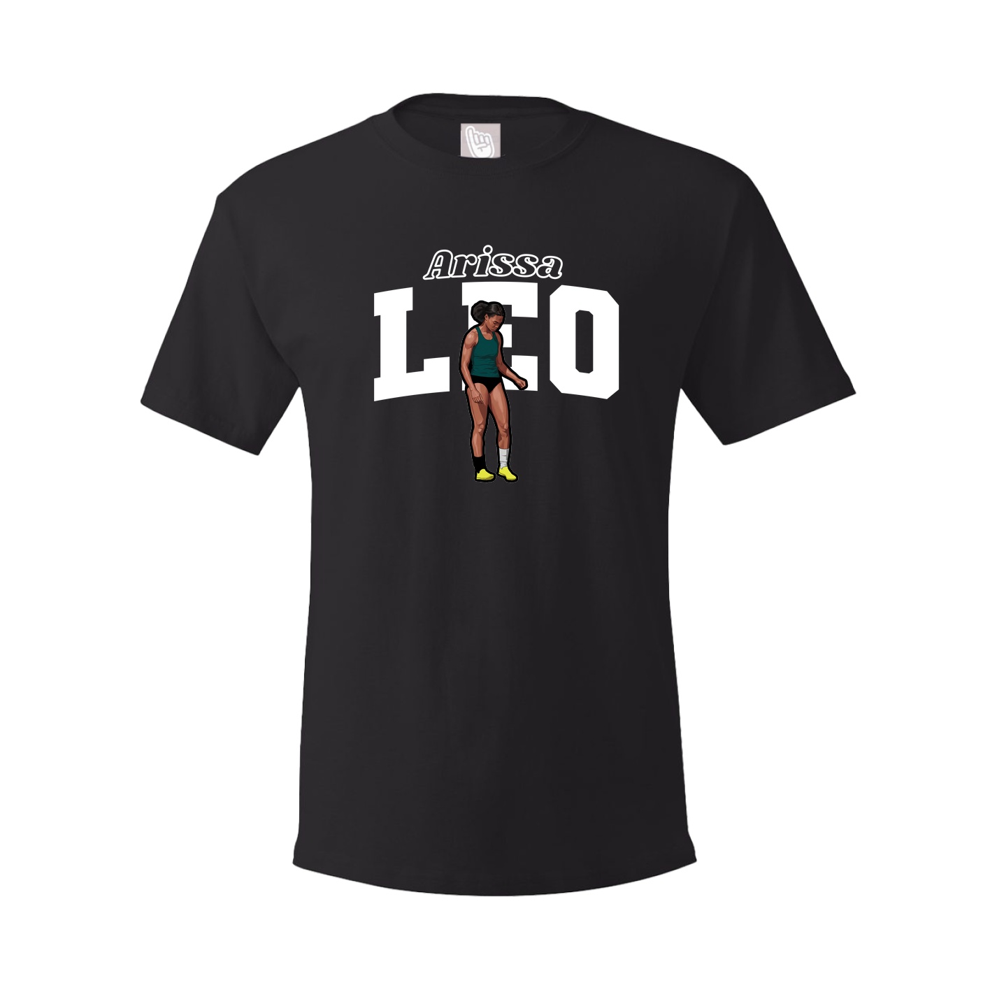 Youth Tee — Name Arch in Black