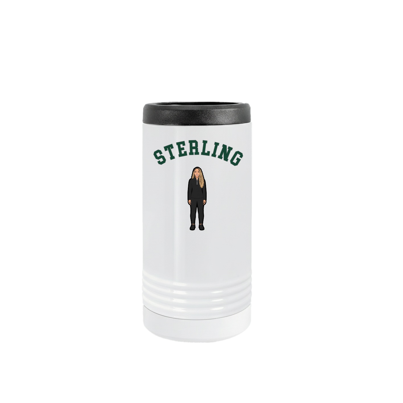 Slim Beverage Holder — Shirsey Arch in White