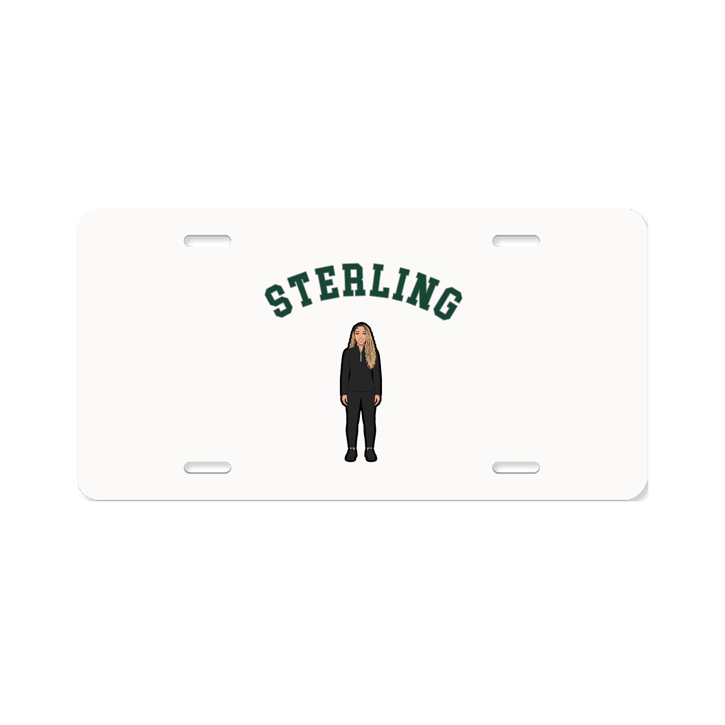 License Plate — Shirsey Arch in Classic