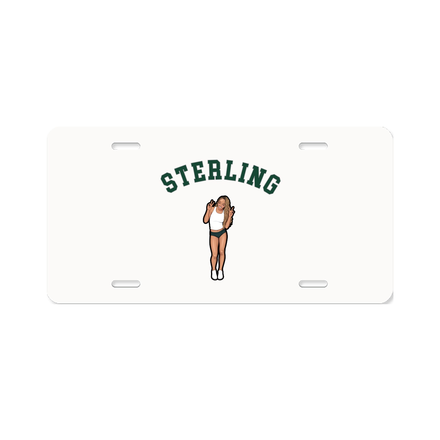 License Plate — Shirsey Arch in Classic