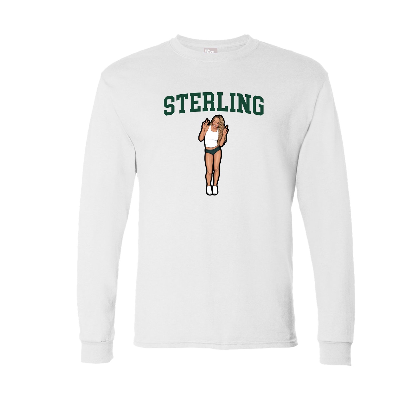 Long Sleeve Tee — Shirsey in White