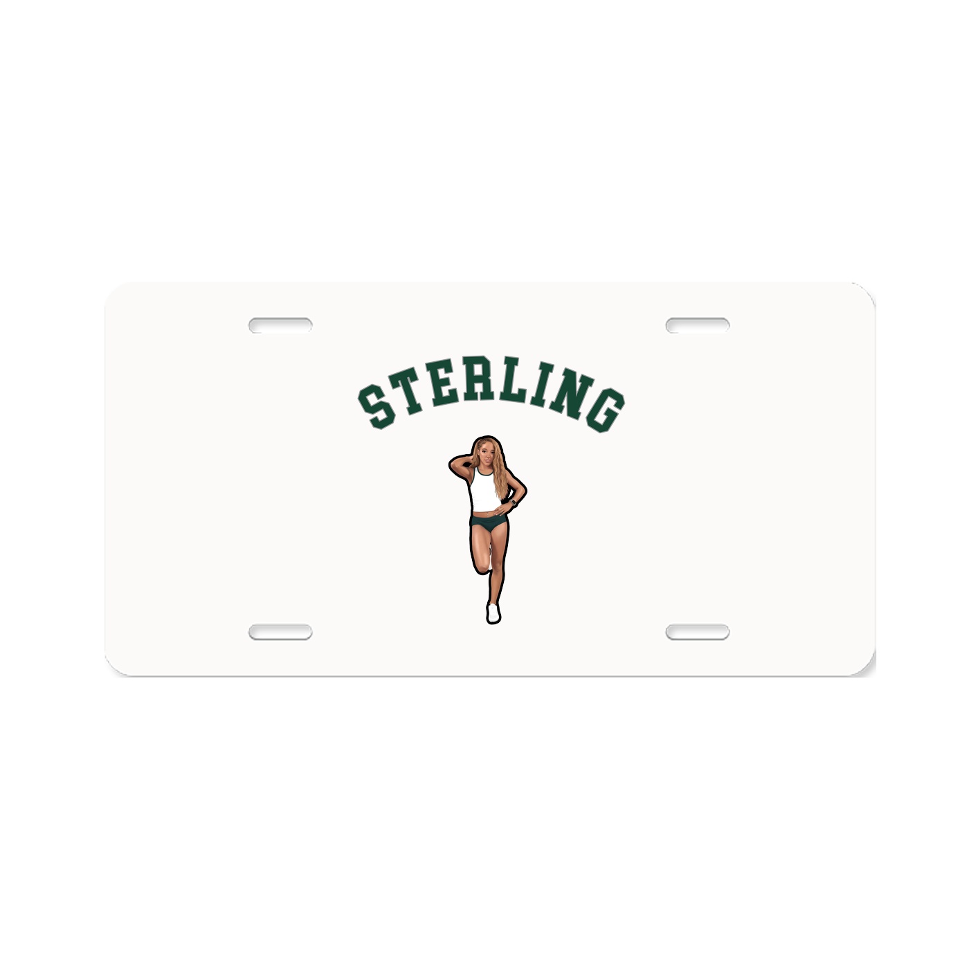 License Plate — Shirsey Arch in Classic