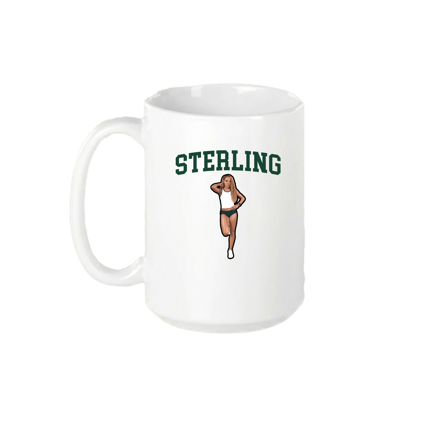 15oz Coffee Mug — Shirsey in White