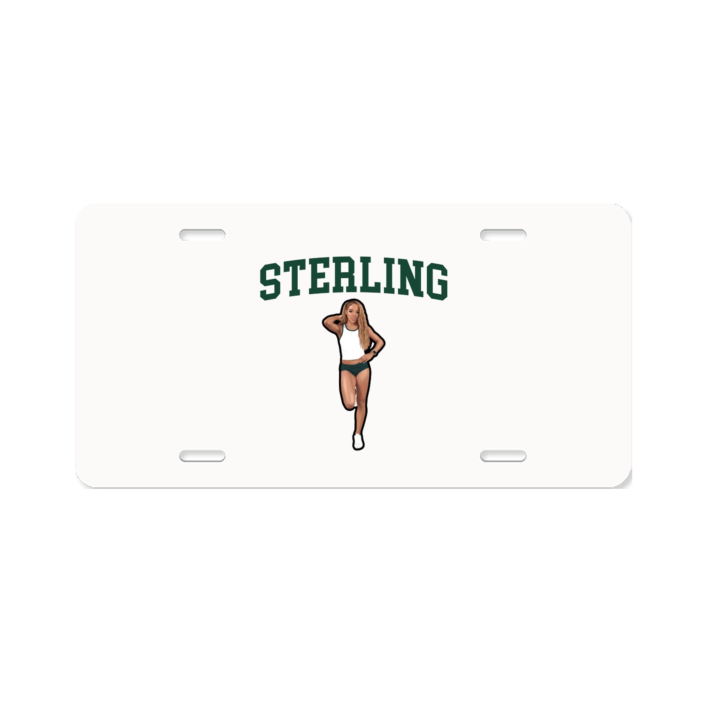 License Plate — Shirsey in Classic