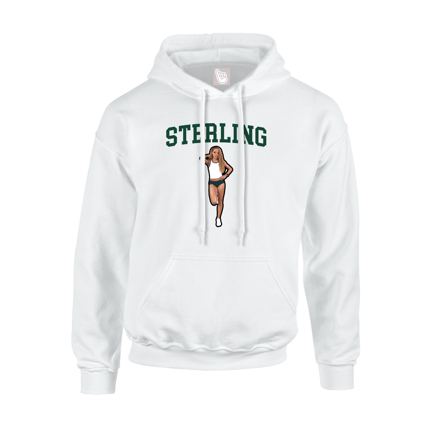 Youth Hoodie — Shirsey in White