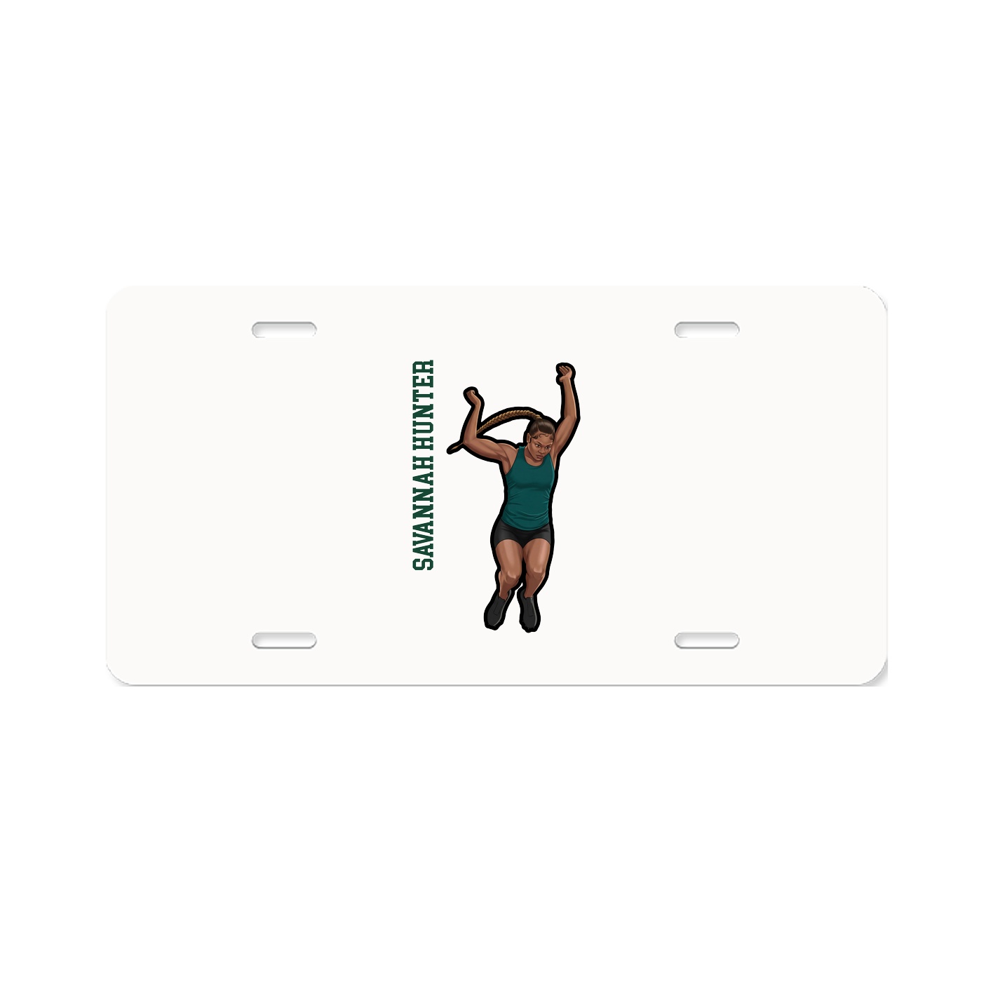 Aluminum License Plate