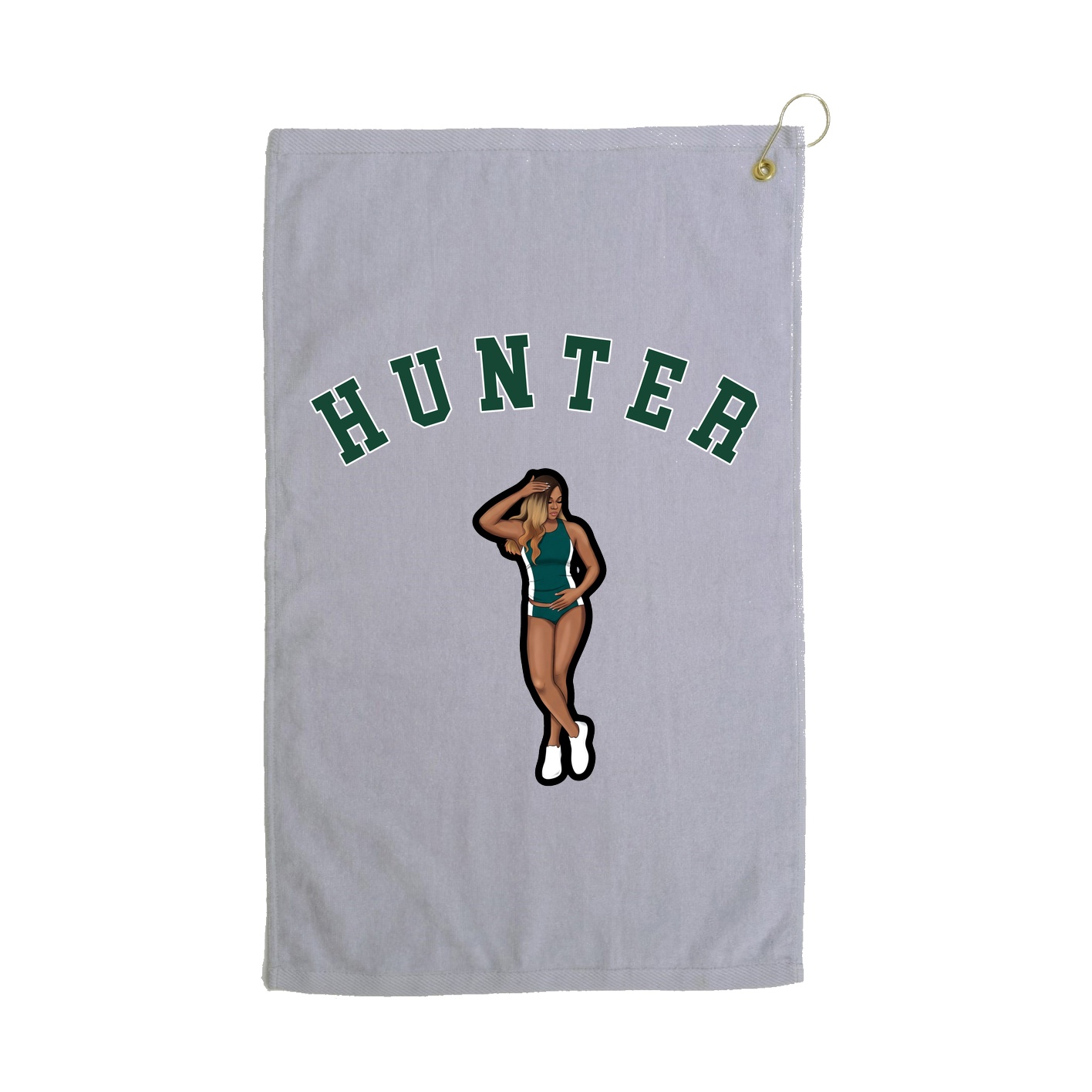 Golf Towel — Shirsey Arch in Grey