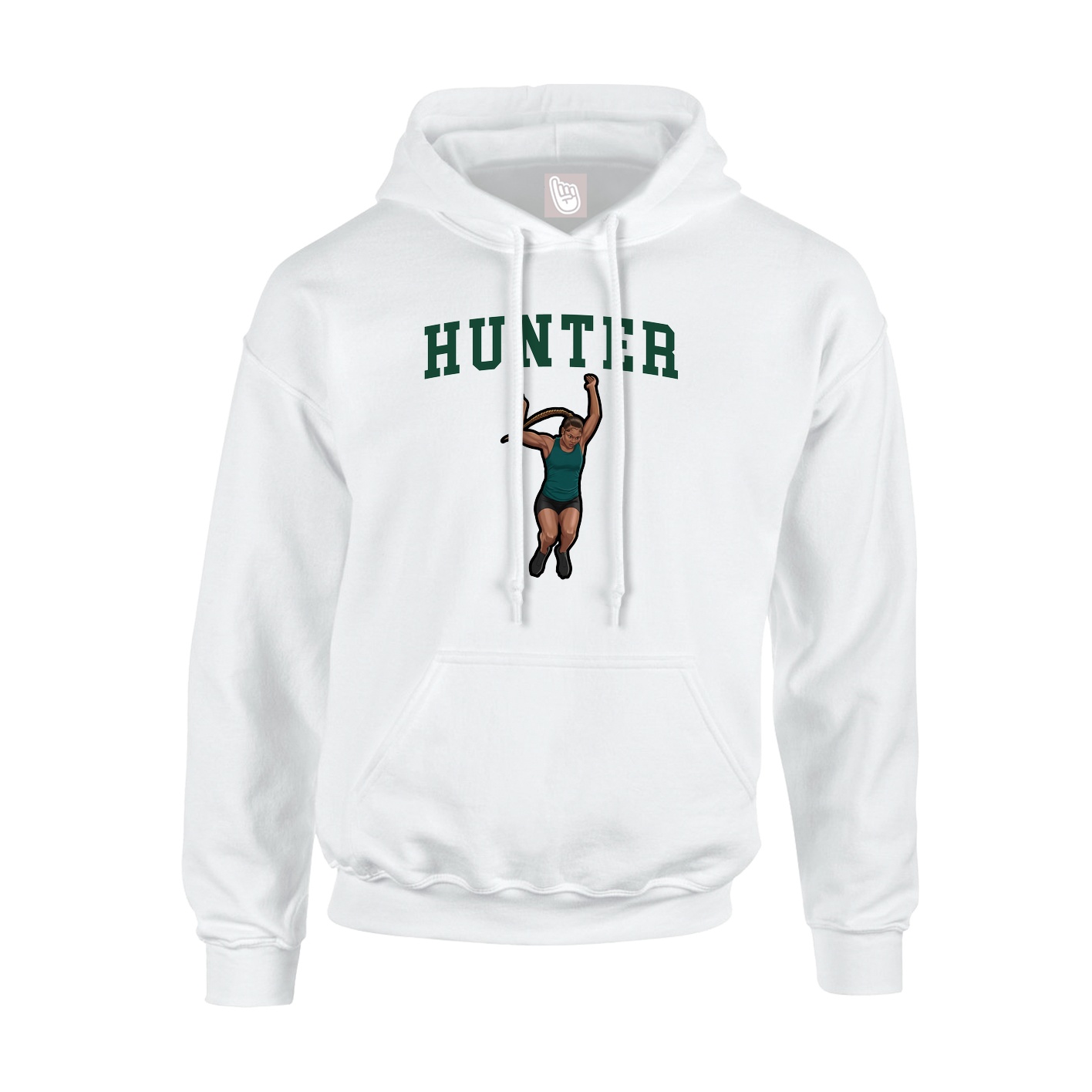 Hoodie — Shirsey in White