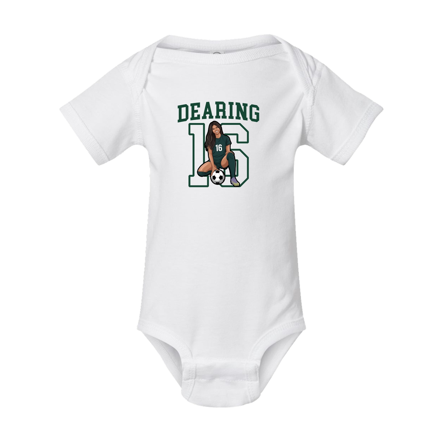 Baby Onesie — Shirsey in White