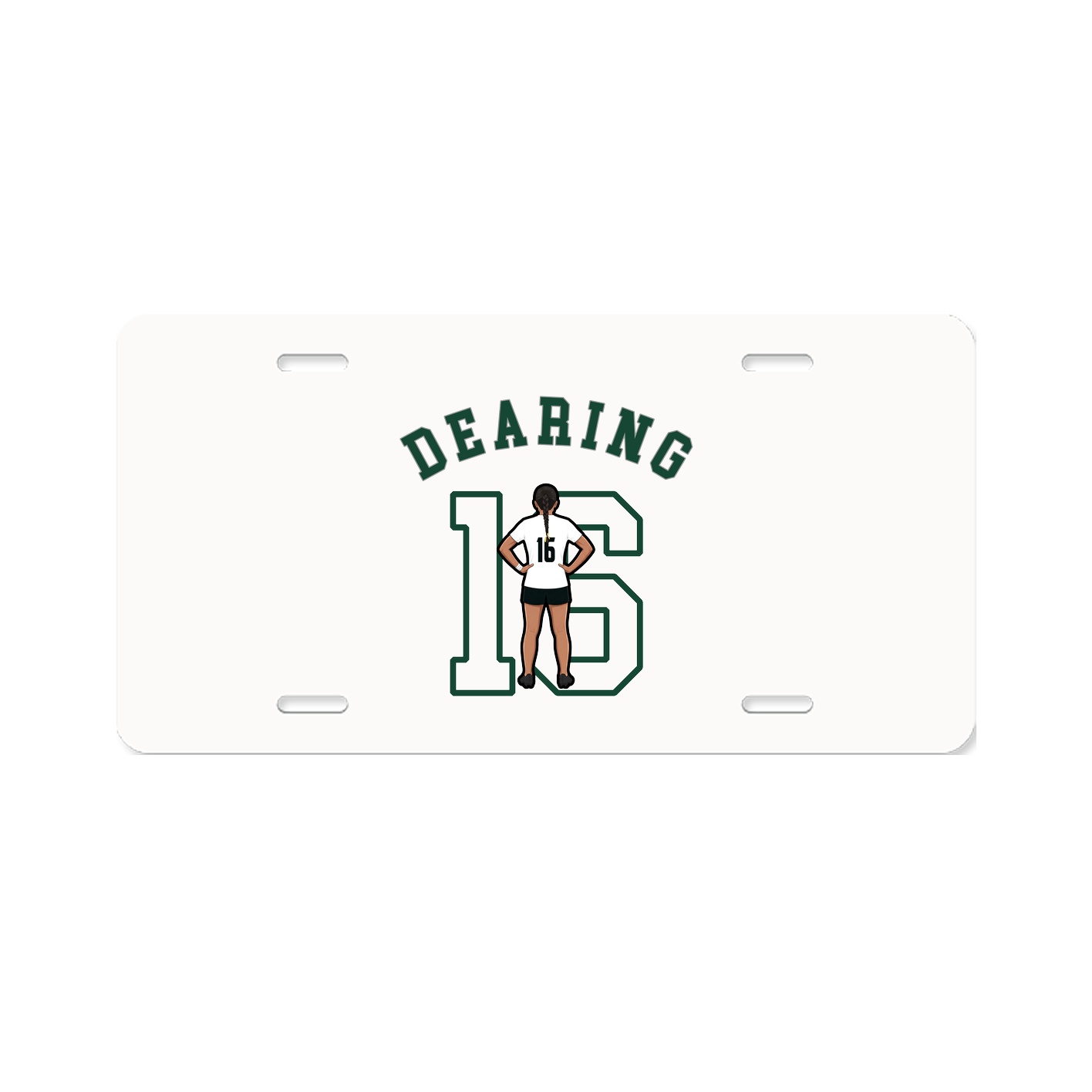 License Plate — Shirsey Arch in Classic