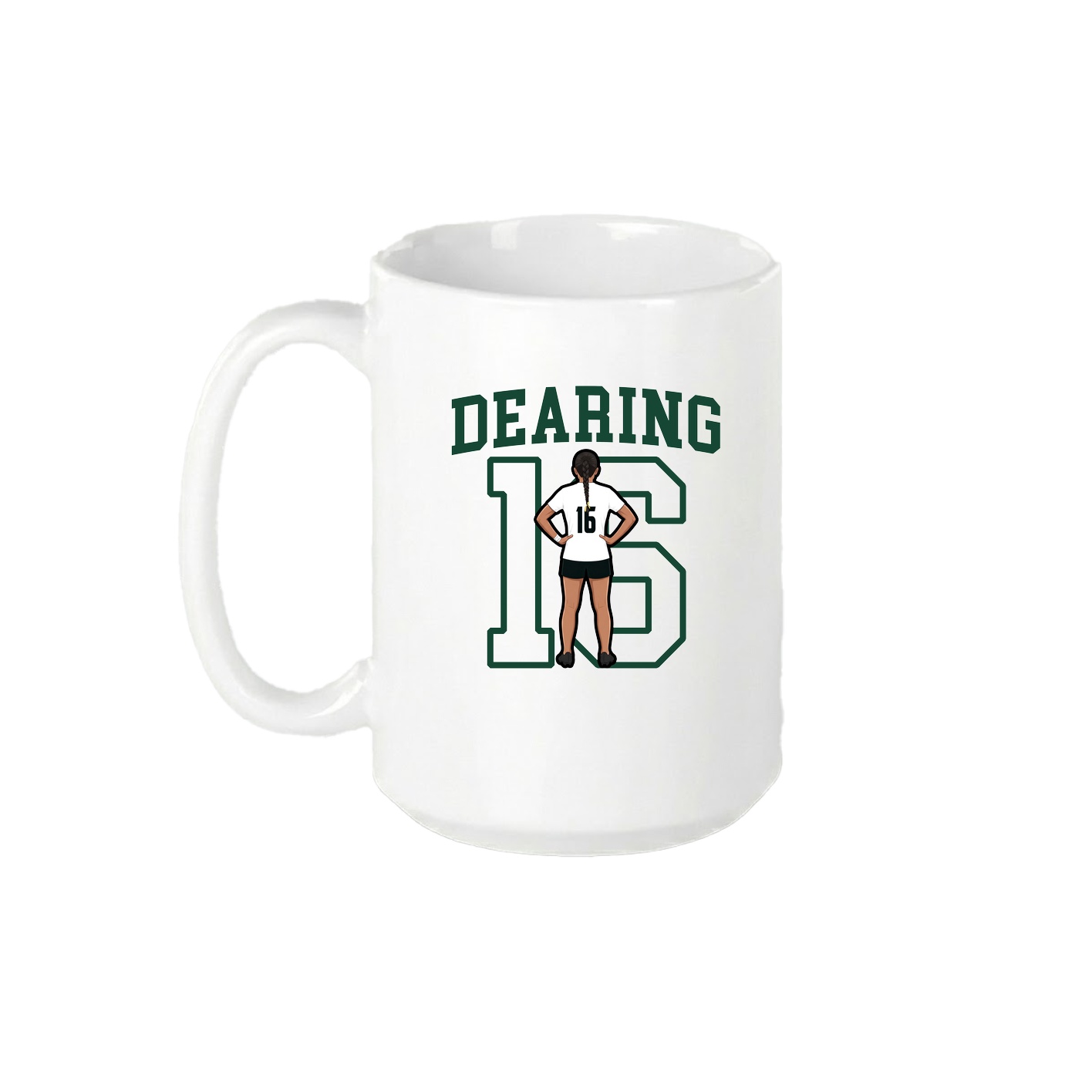 15oz Coffee Mug — Shirsey in White