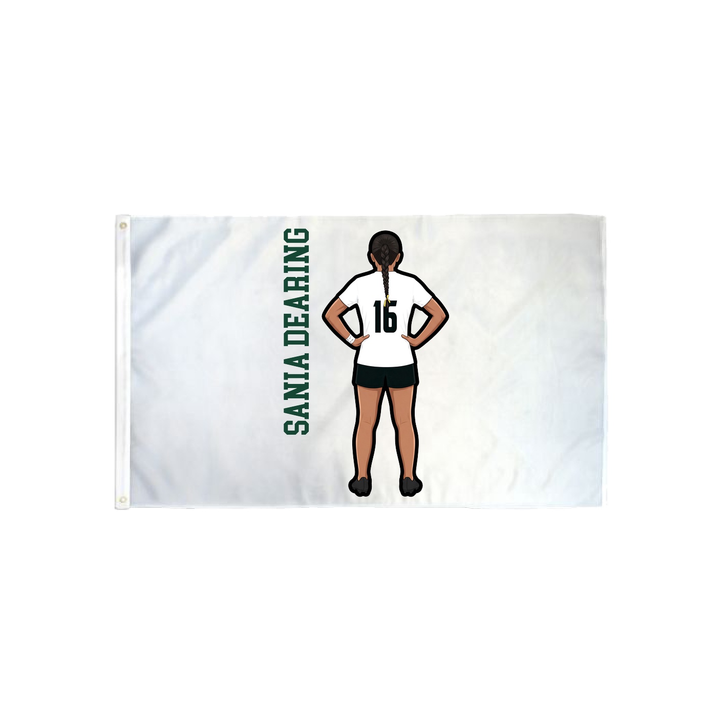 3x5 Flag — Name Vertical in Classic