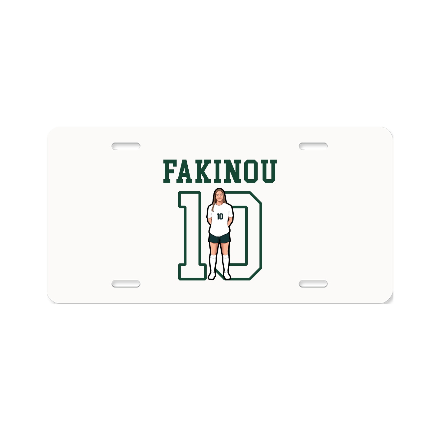 License Plate — Shirsey in Classic