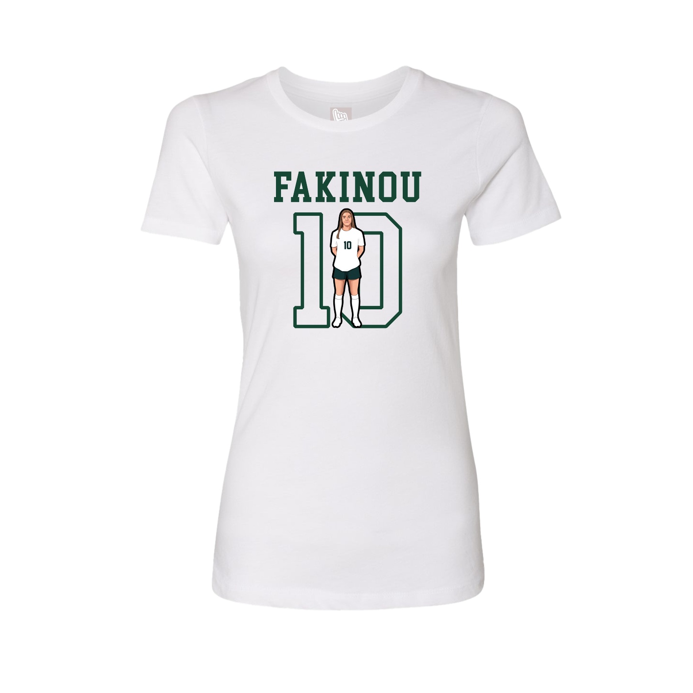 Fitted Women's Tee — Shirsey in White