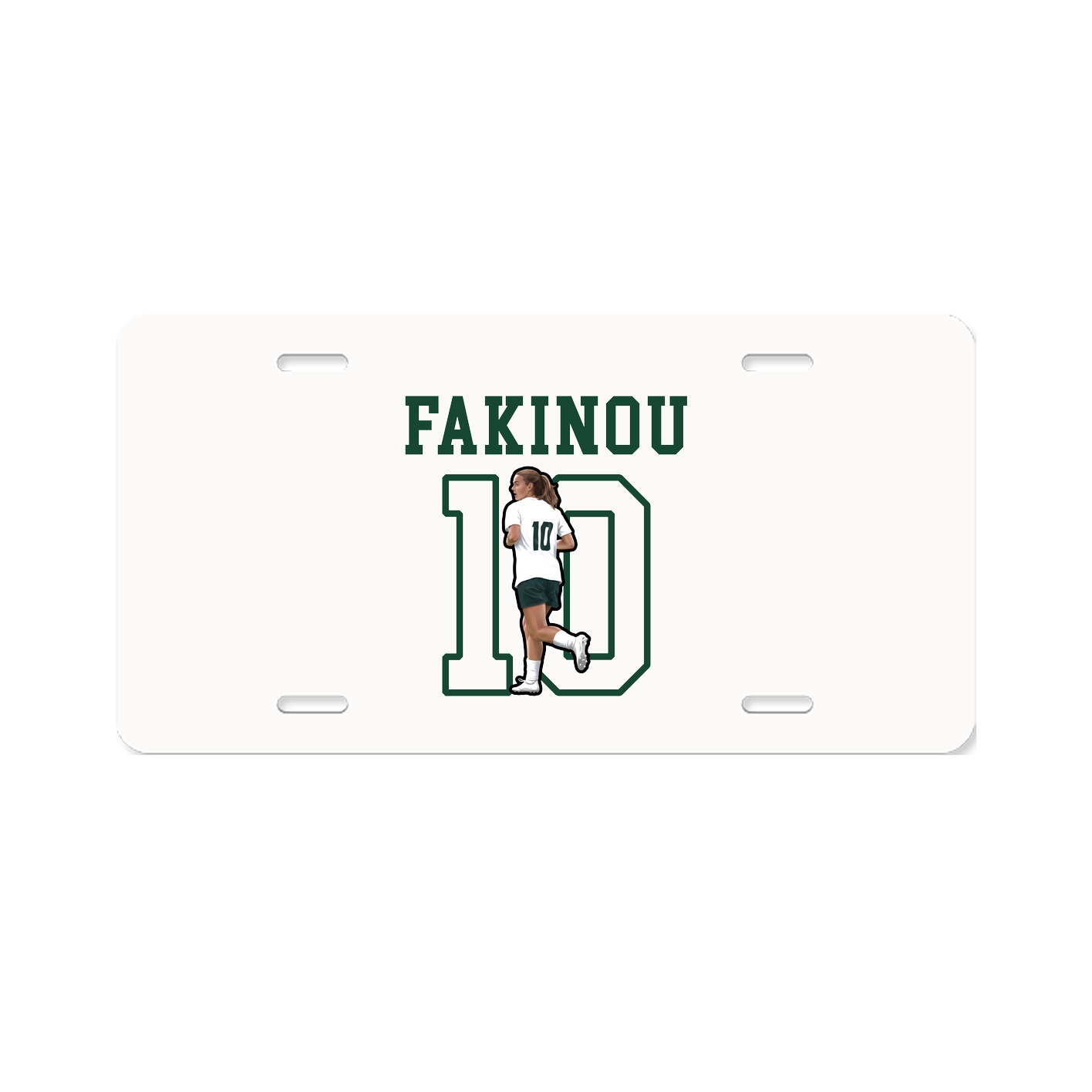 License Plate — Shirsey in Classic