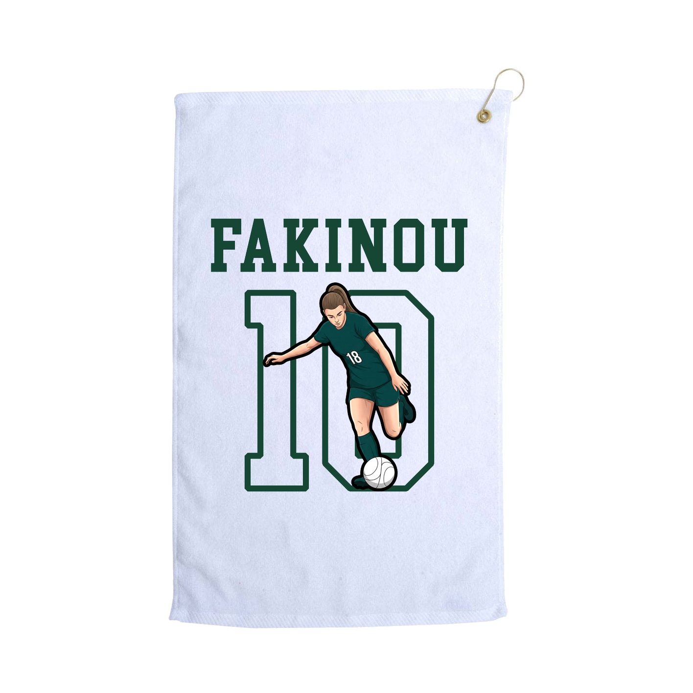 Golf Towel — Shirsey in White