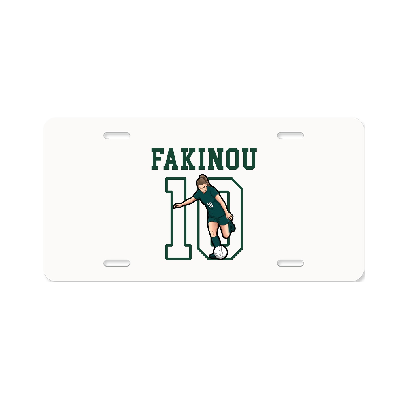 License Plate — Shirsey in Classic