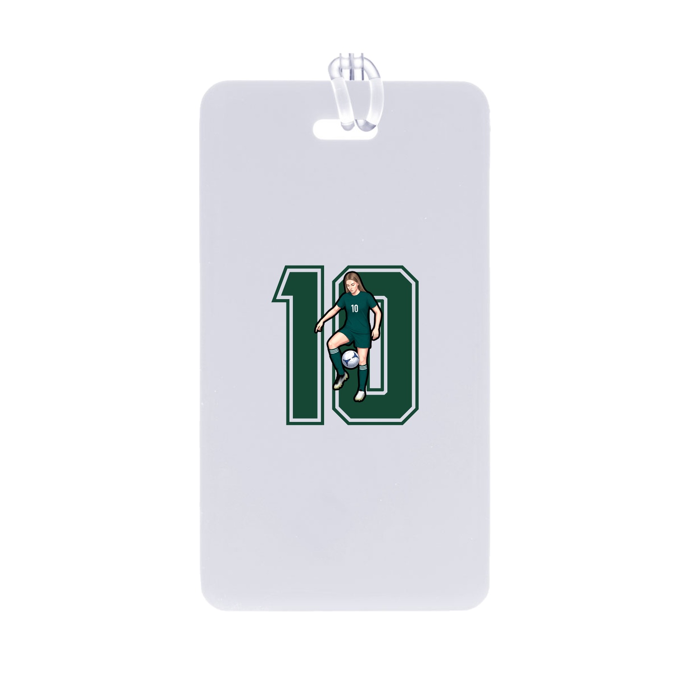 Bag Tag — Number in Classic