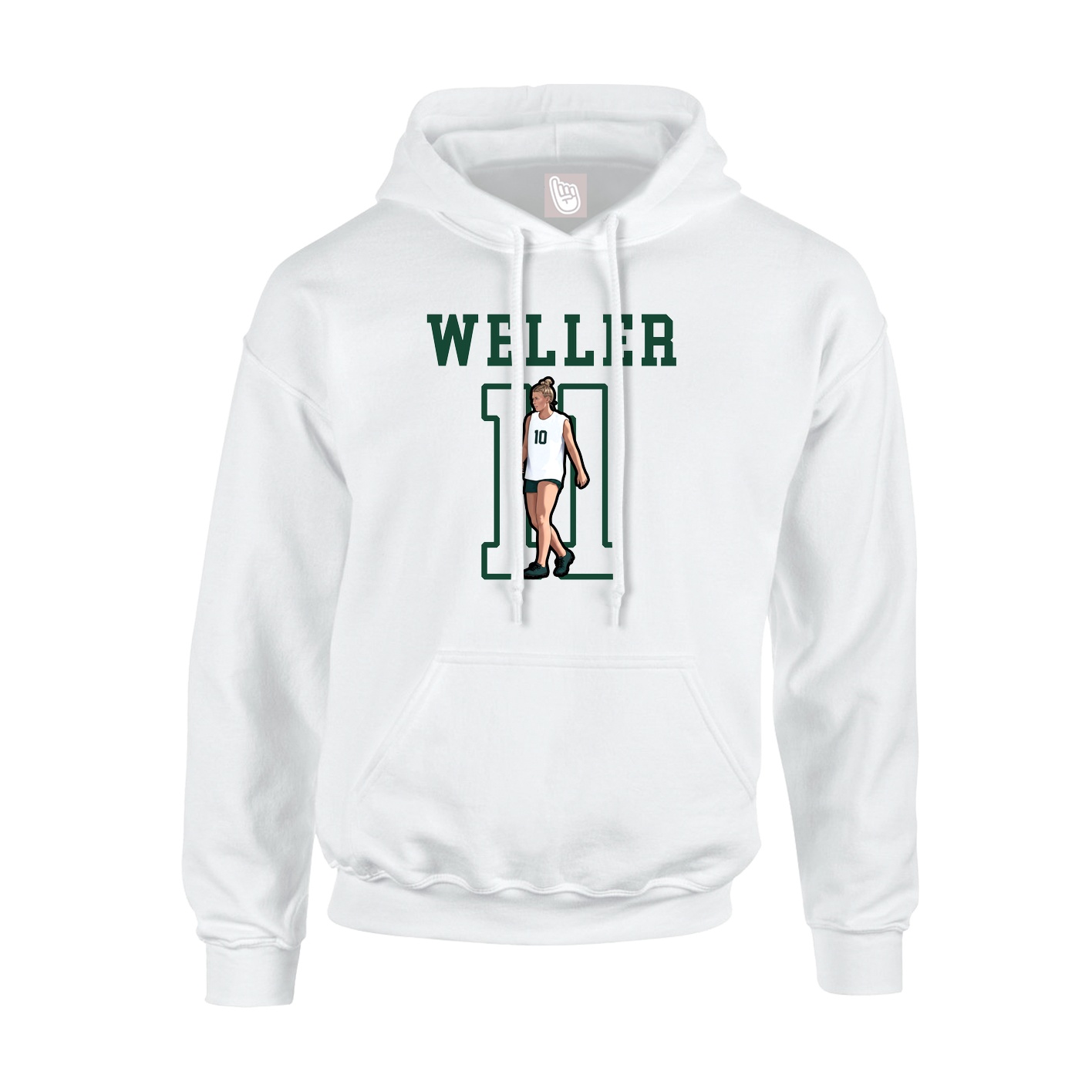Youth Hoodie — Shirsey in White