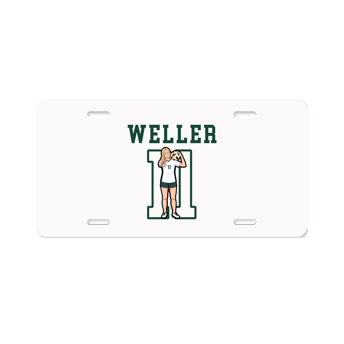 License Plate — Shirsey in Classic