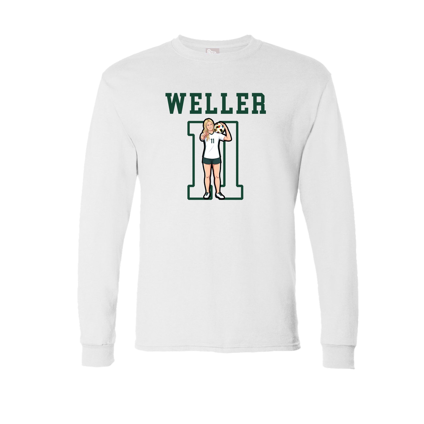Long Sleeve Tee — Shirsey in White