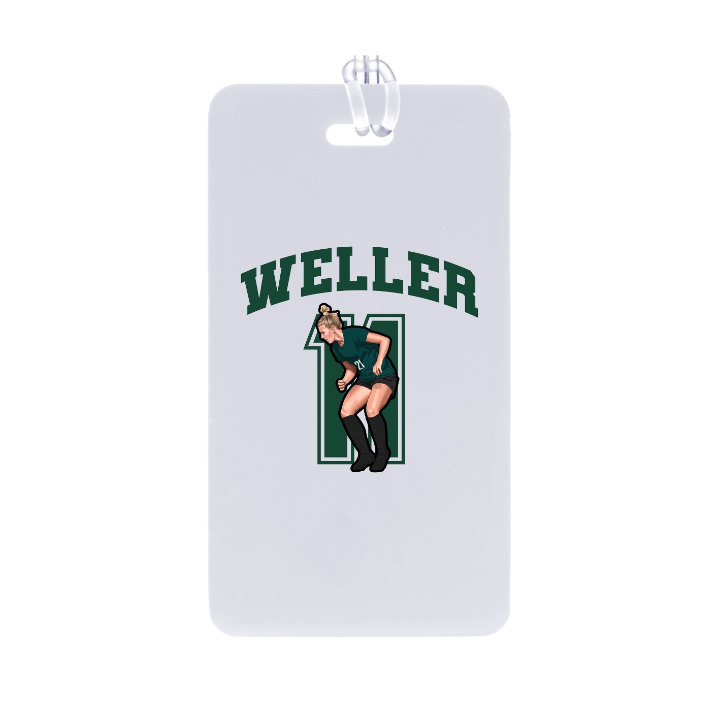 Bag Tag — Number in Classic